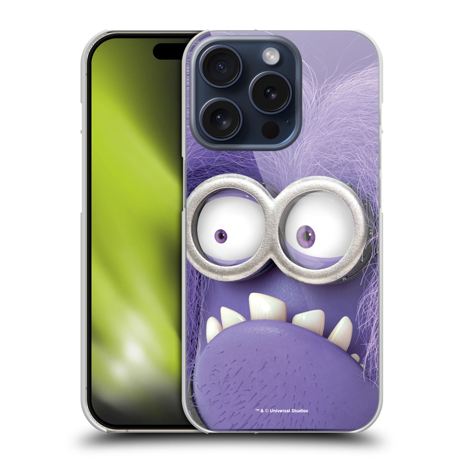 OFFICIAL DESPICABLE ME FULL FACE MINIONS HARD BACK CASE FOR APPLE iPHONE PHONES - Picture 10 of 12