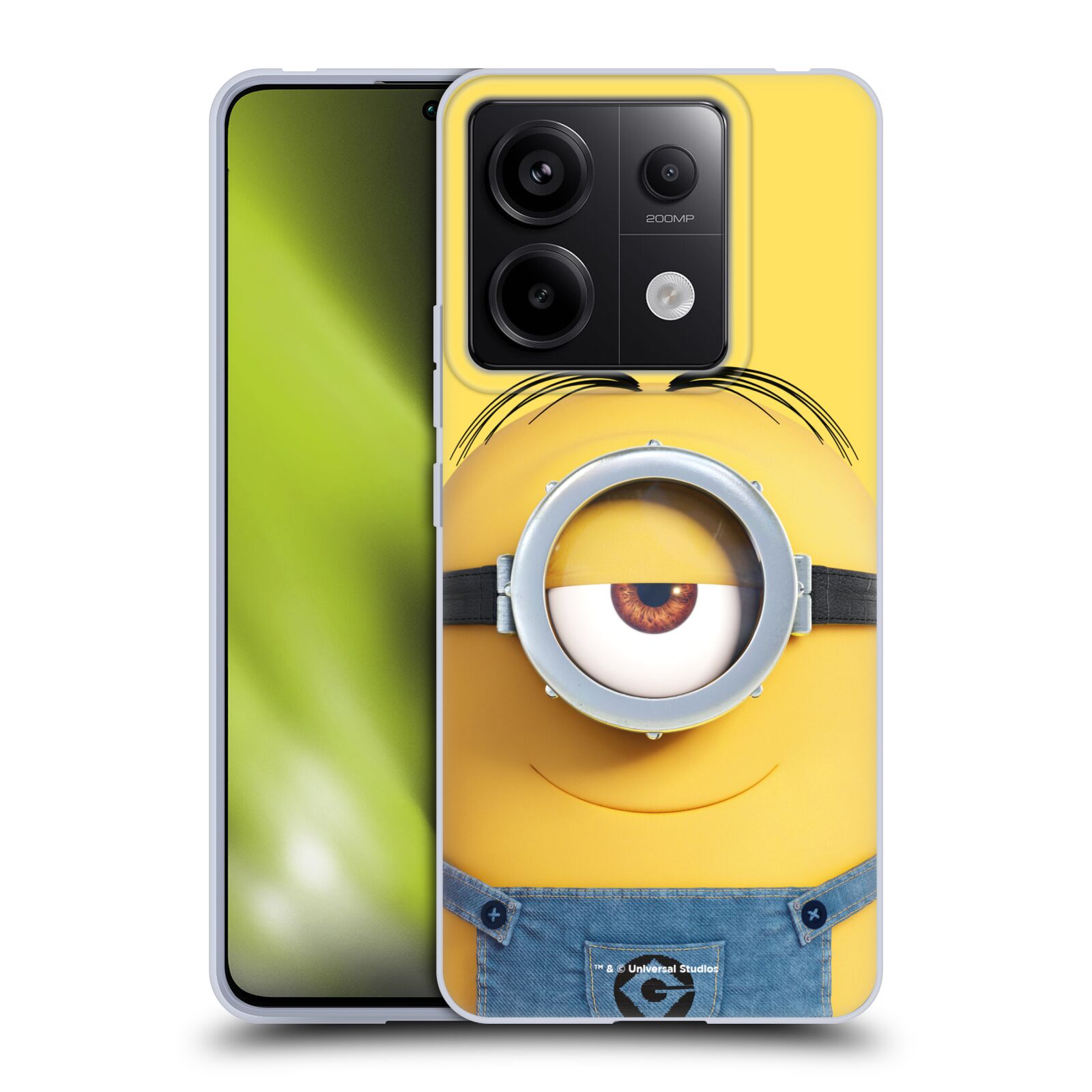 Silikonové pouzdro - Xiaomi Redmi Note 13 Pro 5G / Poco X6 5G - Head Case - Mimoň Stuart z filmu Já, padouch - Despicable Me (Silikonový kryt, obal, pouzdro na mobilní telefon Xiaomi Redmi Note 13 Pro 5G / Poco X6 5G s oficiálním licencovaným motivem Mimo