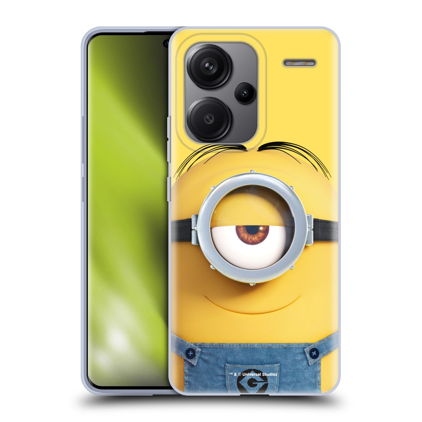 Silikonové pouzdro - Xiaomi Redmi Note 13 Pro Plus 5G - Head Case - Mimoň Stuart z filmu Já, padouch - Despicable Me (Silikonový kryt, obal, pouzdro na mobilní telefon Xiaomi Redmi Note 13 Pro Plus 5G s oficiálním licencovaným motivem Mimoň Stuart z filmu