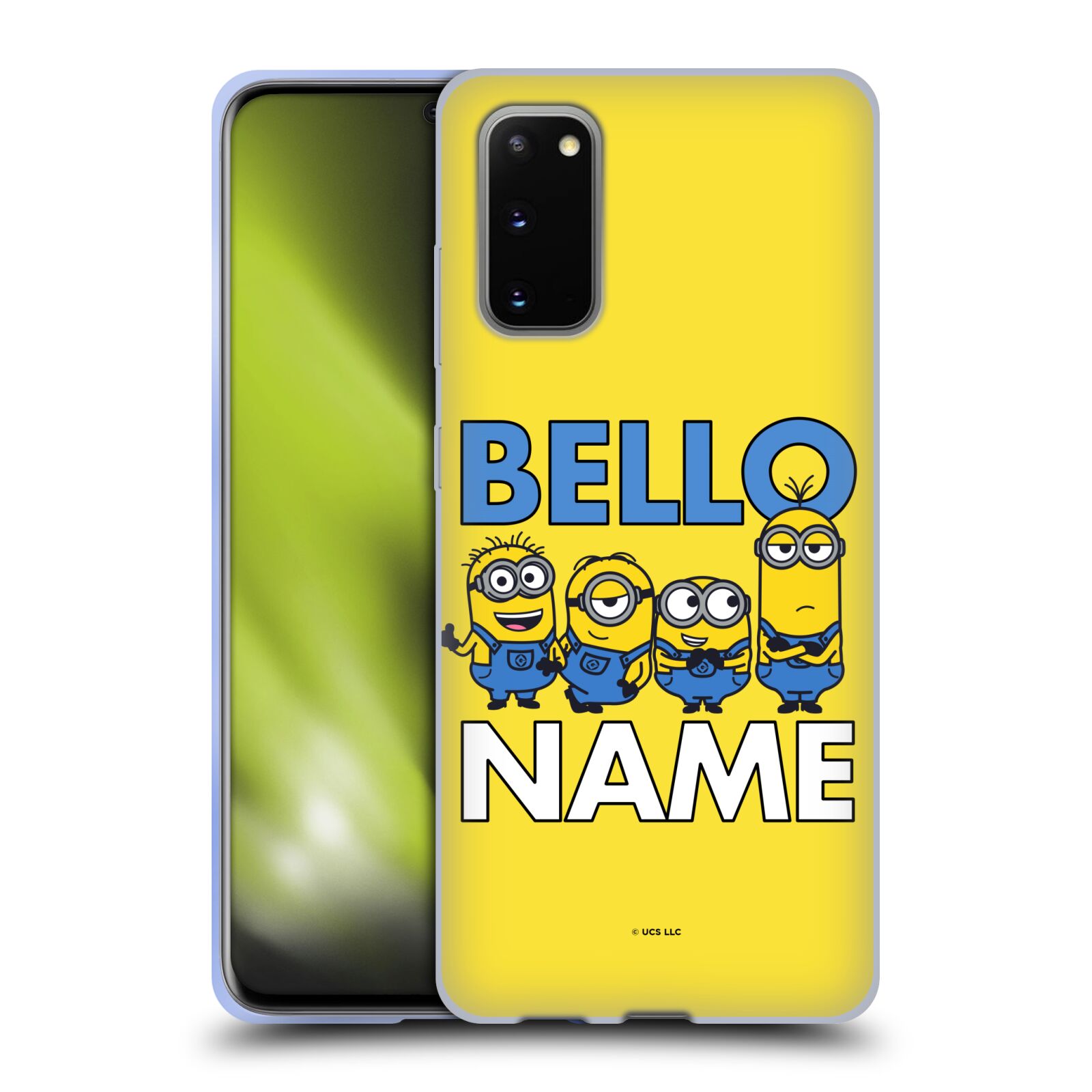 PERSONALIZED MINIONS RISE OF GRU(2021) FUN CASES GEL CASE FOR SAMSUNG PHONES 1