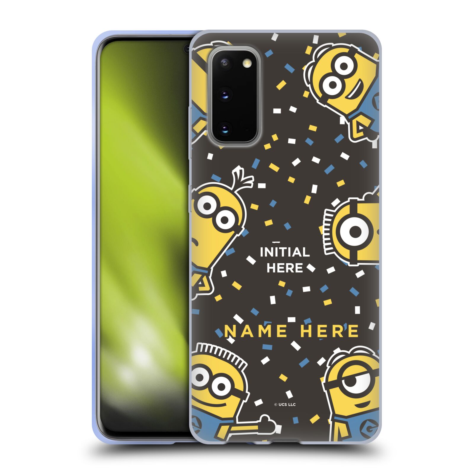 PERSONALIZED MINIONS RISE OF GRU(2021) FUN CASES GEL CASE FOR SAMSUNG PHONES 1