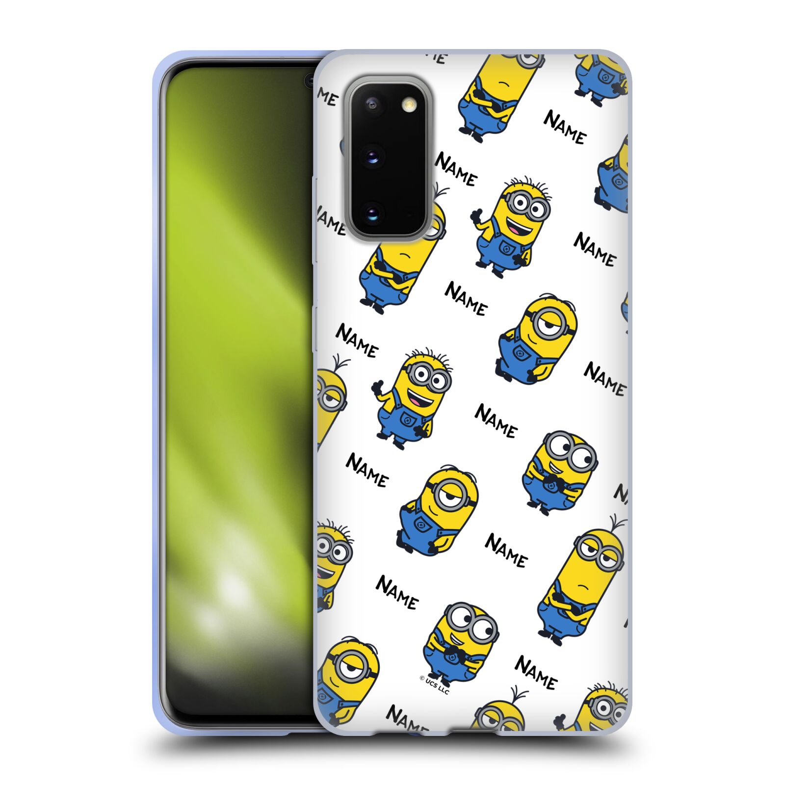 PERSONALIZED MINIONS RISE OF GRU(2021) FUN CASES GEL CASE FOR SAMSUNG PHONES 1