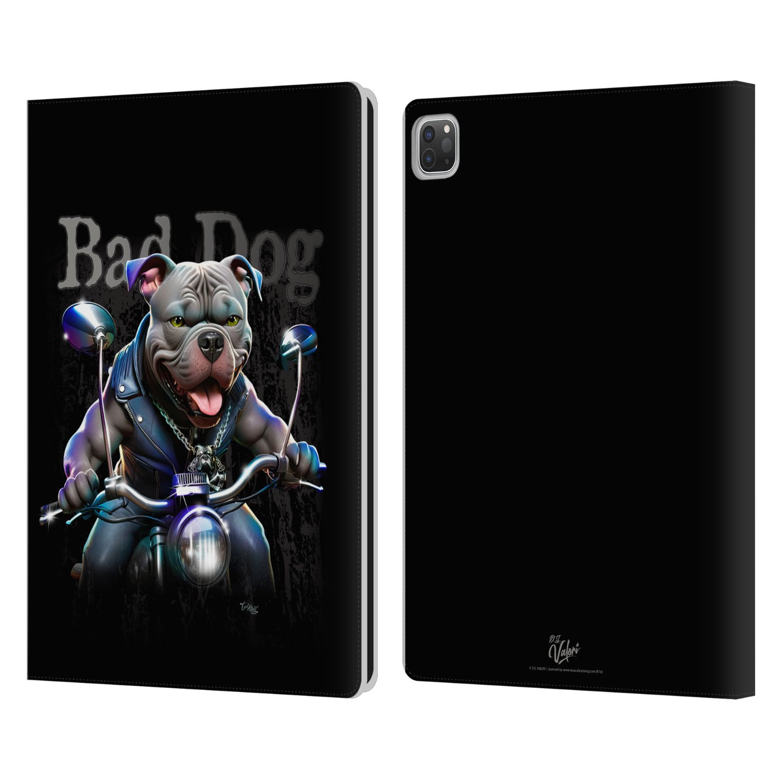 OFFICIAL D.S. VALORI KITTY AND PUPPY LEATHER BOOK CASE FOR APPLE iPAD - Photo 7/20