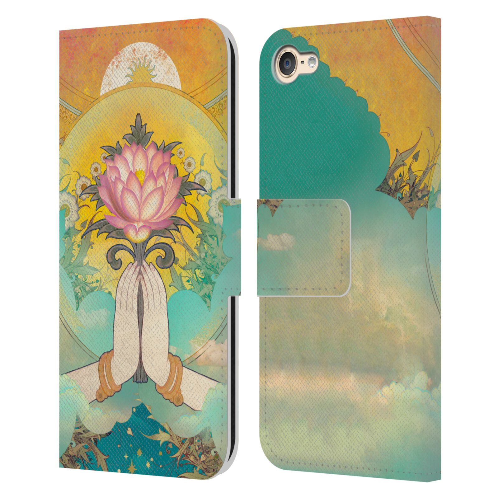 OFFICIAL DUIRWAIGH GOD LEATHER BOOK CASE FOR APPLE iPOD TOUCH MP3 - Picture 9 of 14