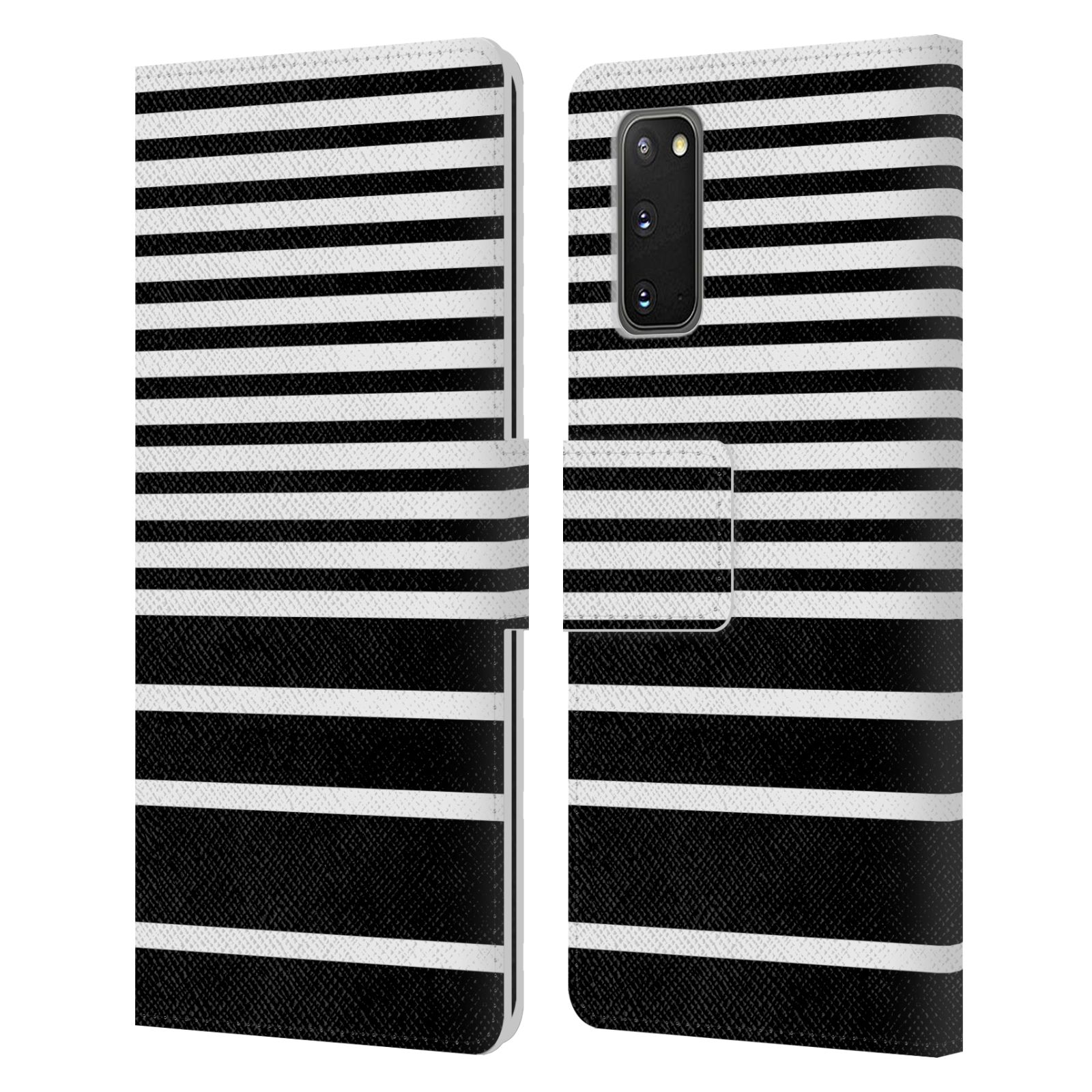 HEAD CASE DESIGNS DYNAMIC STRIPES LEATHER BOOK WALLET CASE FOR SAMSUNG PHONES 2 - Picture 7 of 12