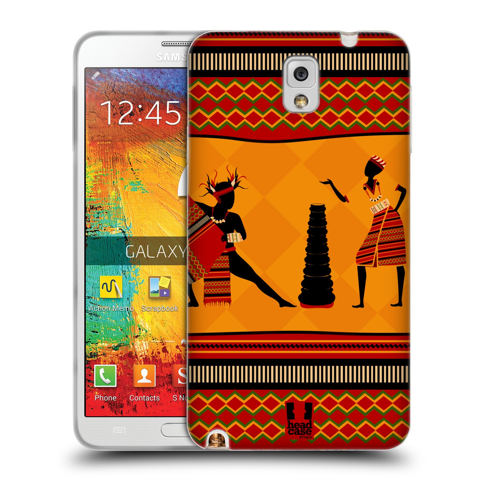 FUNDA HEAD CASE DESIGNS CON DIBUJO DE BAILES ÉTNICOS DE GEL SUAVE PARA TELÉFONOS SAMSUNG 2 - Imagen 9 de 11