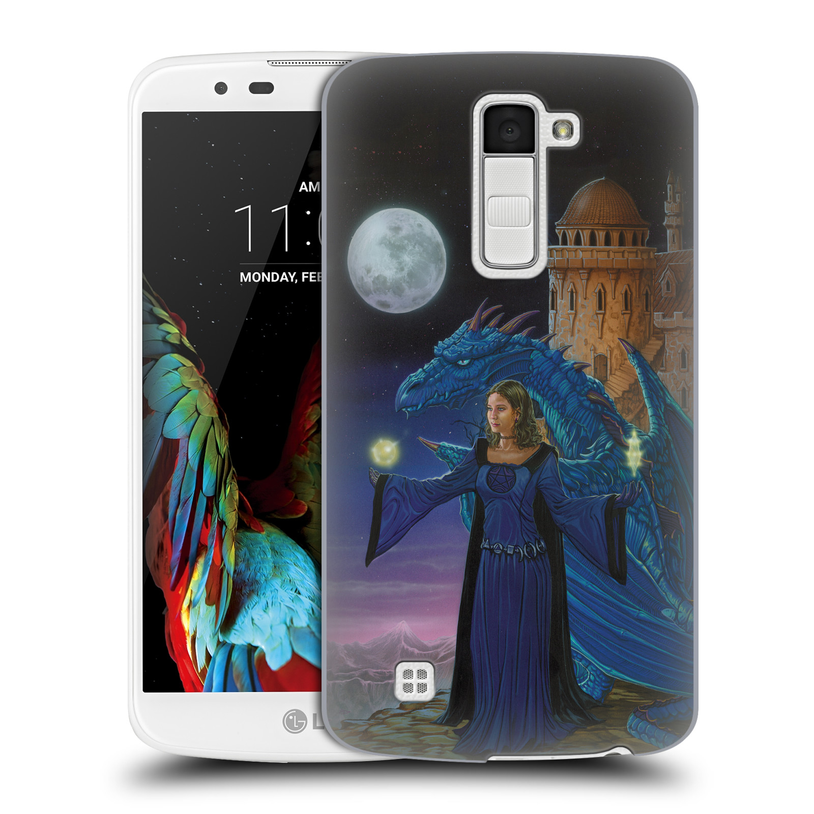 OFFICIAL ED BEARD JR DRAGON FRIENDSHIP BACK CASE FOR LG PHONES 3 - Picture 8 of 15