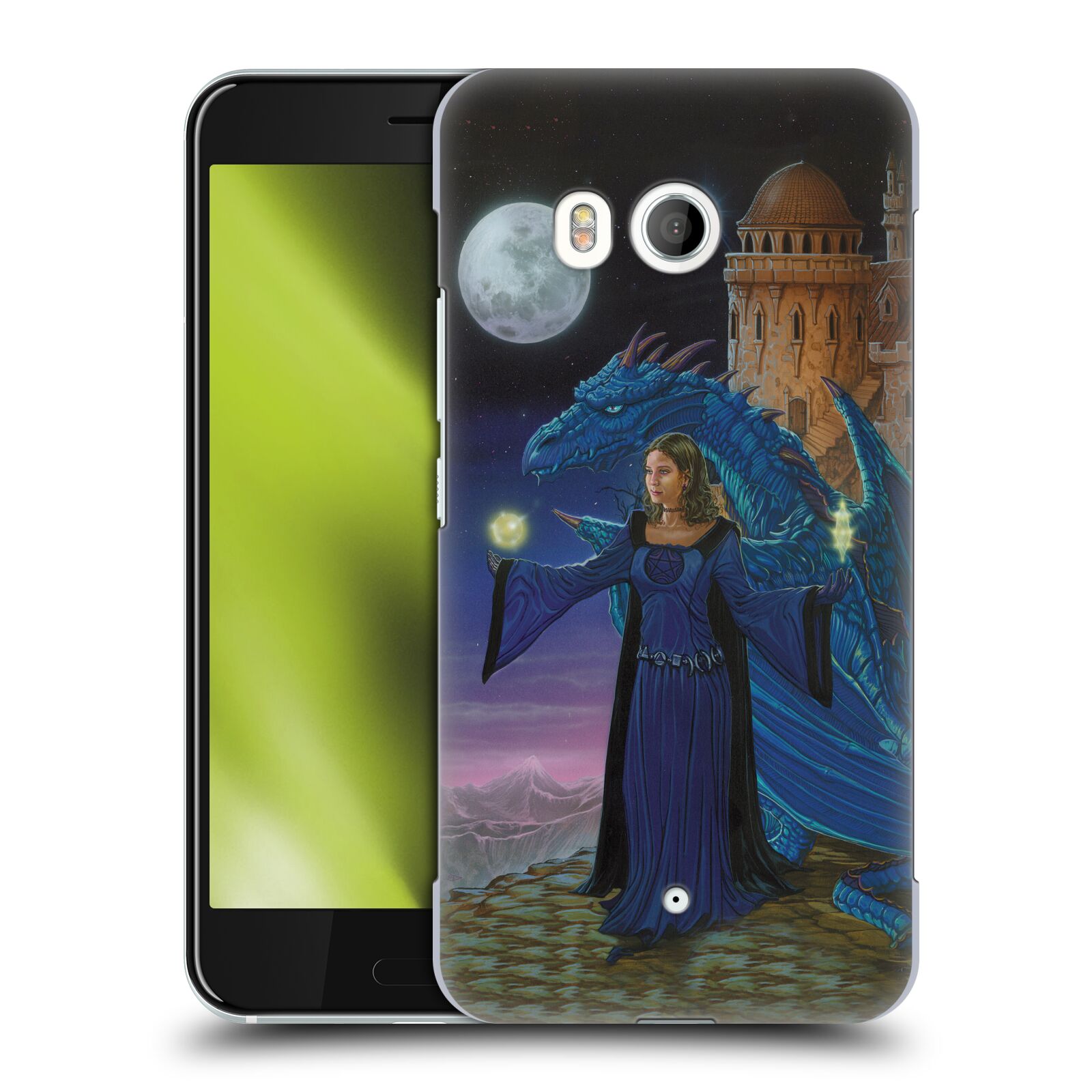 OFFICIAL ED BEARD JR DRAGON FRIENDSHIP HARD BACK CASE FOR HTC PHONES 1 - Picture 8 of 15