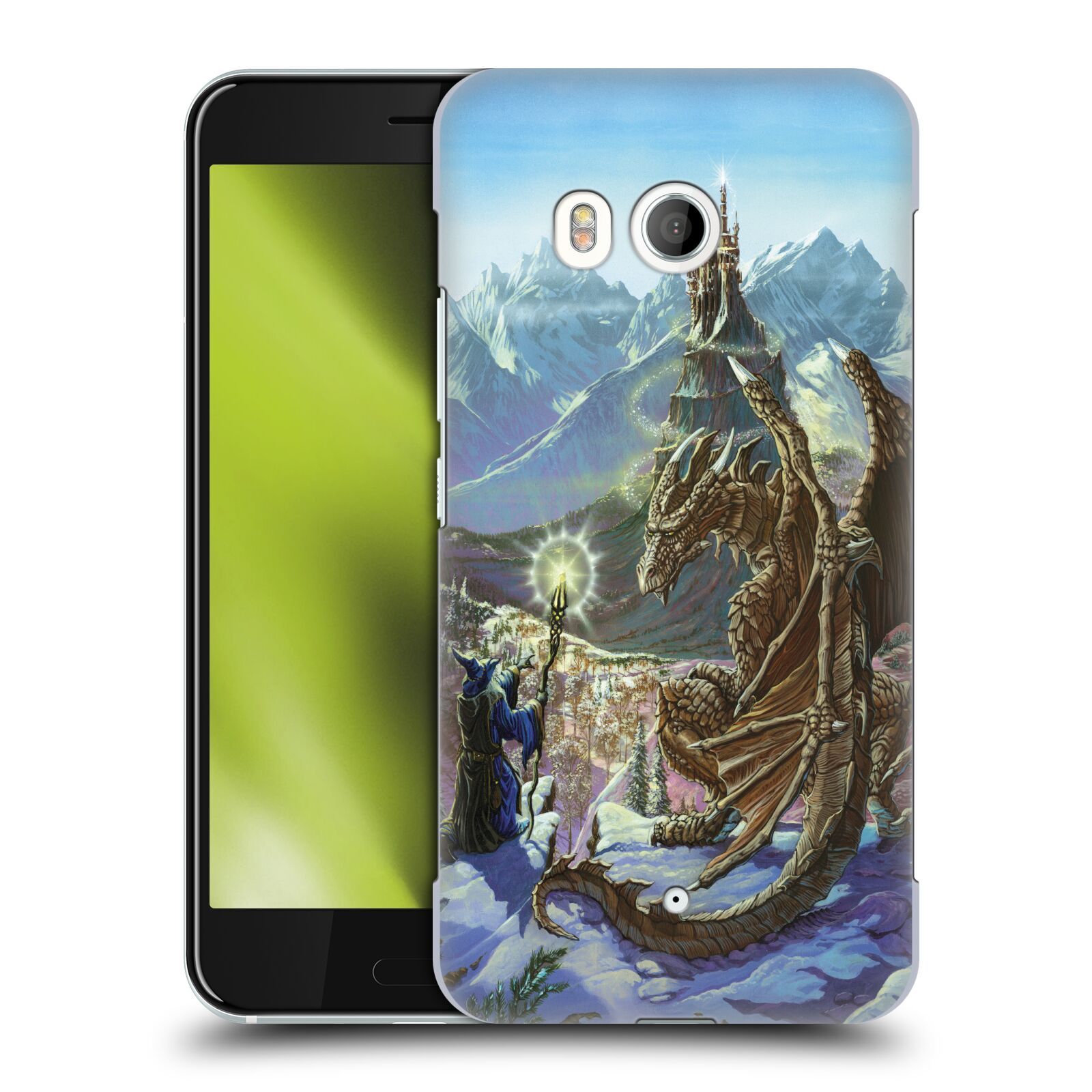 OFFICIAL ED BEARD JR DRAGON FRIENDSHIP HARD BACK CASE FOR HTC PHONES 1 - Picture 9 of 15