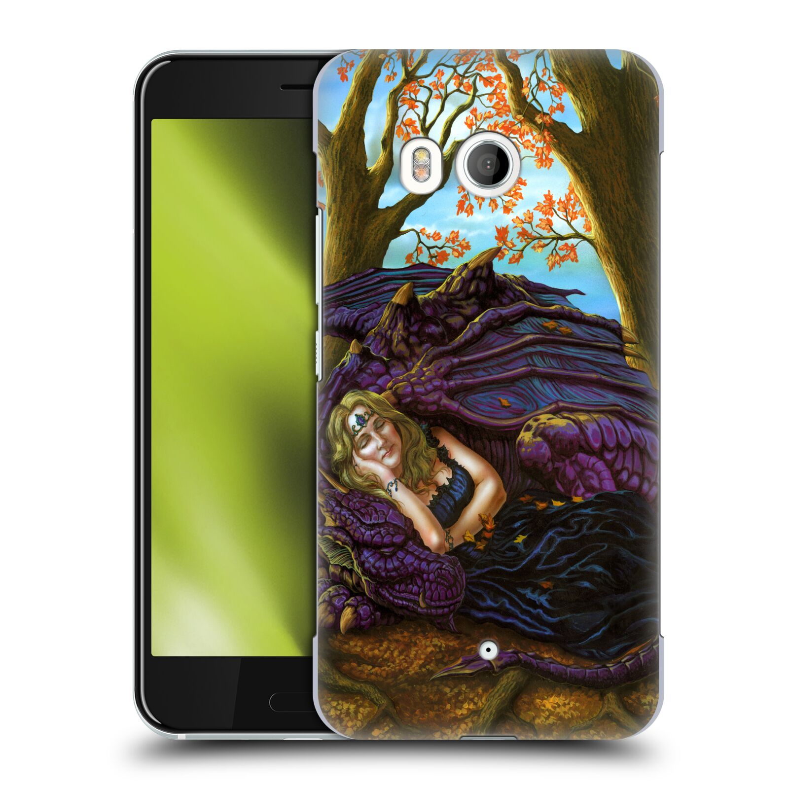 OFFICIAL ED BEARD JR DRAGON FRIENDSHIP HARD BACK CASE FOR HTC PHONES 1 - Picture 10 of 15