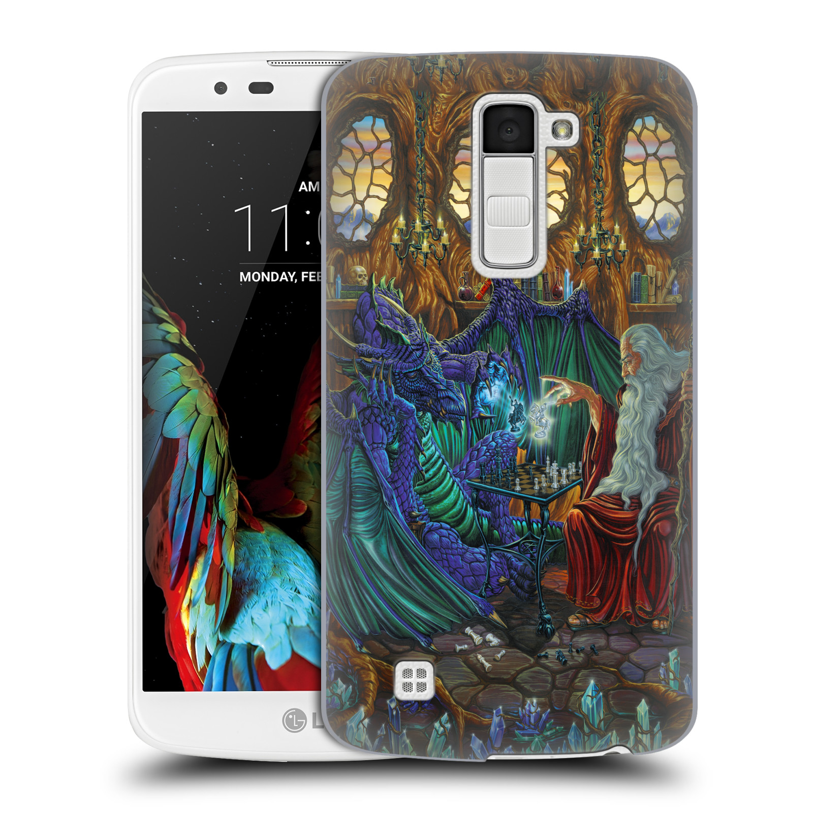 OFFICIAL ED BEARD JR DRAGON FRIENDSHIP BACK CASE FOR LG PHONES 3 - Picture 15 of 15