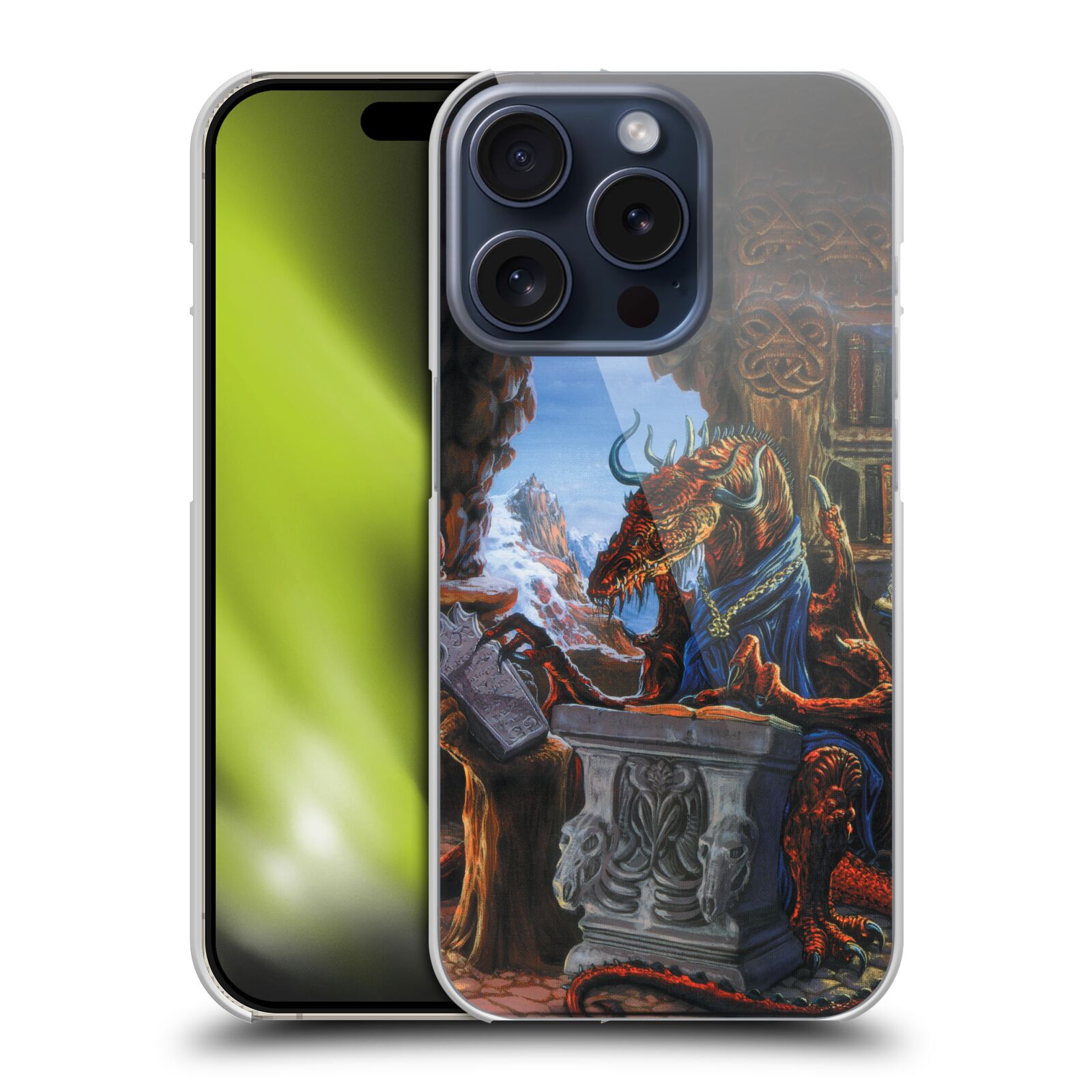 OFFICIAL ED BEARD JR DRAGONS HARD BACK CASE FOR APPLE iPHONE PHONES - Picture 9 of 16