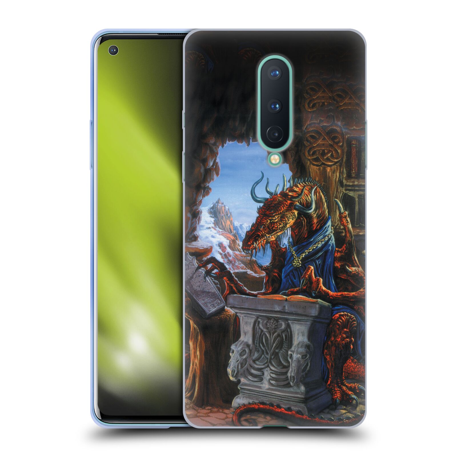 OFFICIAL ED BEARD JR DRAGONS SOFT GEL CASE FOR GOOGLE ONEPLUS PHONE - Picture 9 of 21