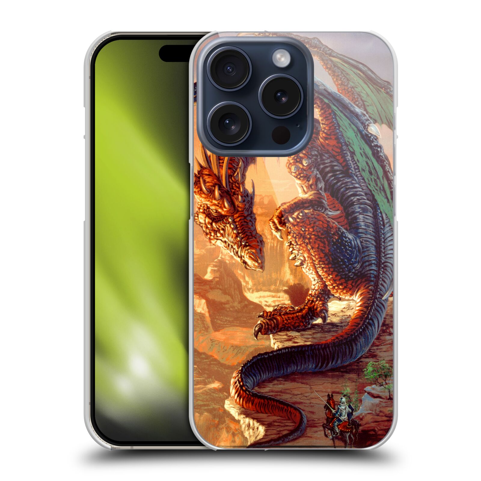 OFFICIAL ED BEARD JR DRAGONS HARD BACK CASE FOR APPLE iPHONE PHONES - Picture 10 of 16