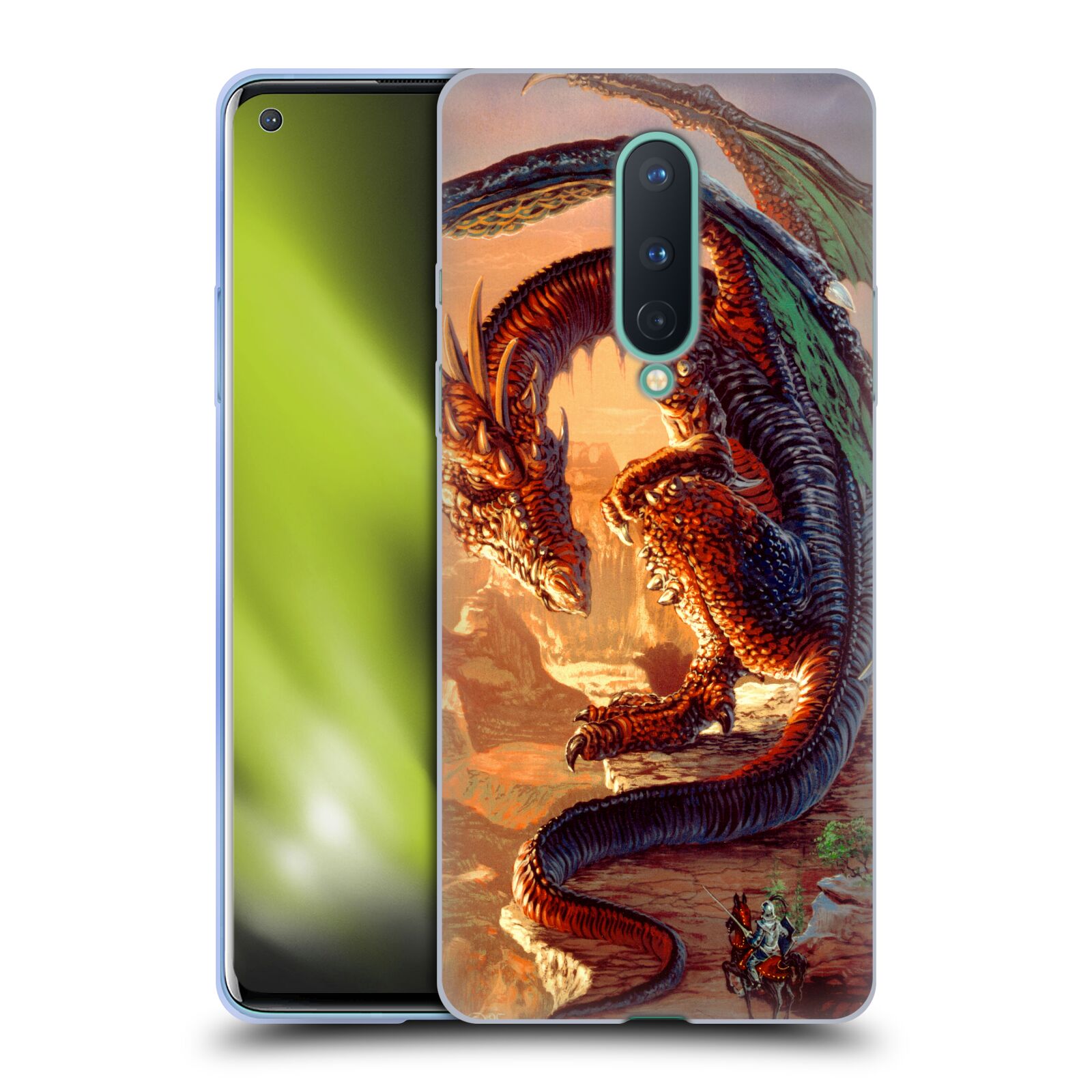 OFFICIAL ED BEARD JR DRAGONS SOFT GEL CASE FOR GOOGLE ONEPLUS PHONE - Picture 10 of 21