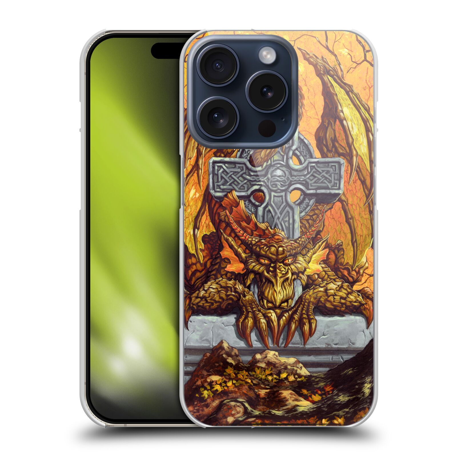 OFFICIAL ED BEARD JR DRAGONS HARD BACK CASE FOR APPLE iPHONE PHONES - Picture 11 of 16