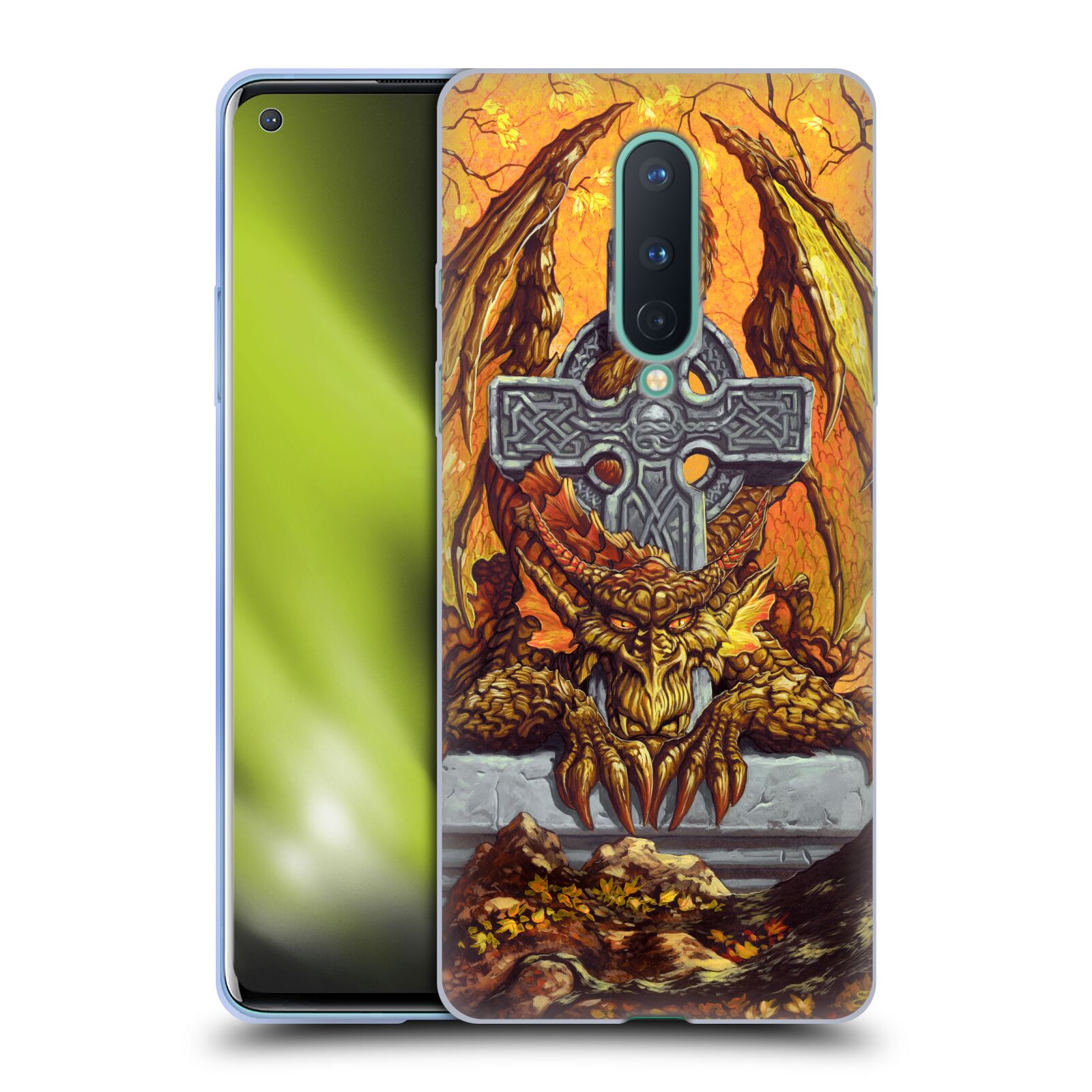OFFICIAL ED BEARD JR DRAGONS SOFT GEL CASE FOR GOOGLE ONEPLUS PHONE - Picture 11 of 21