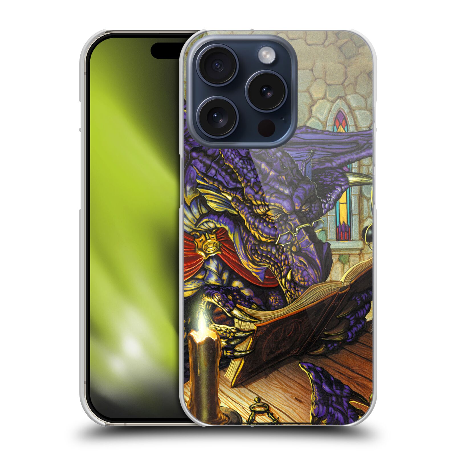 OFFICIAL ED BEARD JR DRAGONS HARD BACK CASE FOR APPLE iPHONE PHONES - Picture 8 of 16