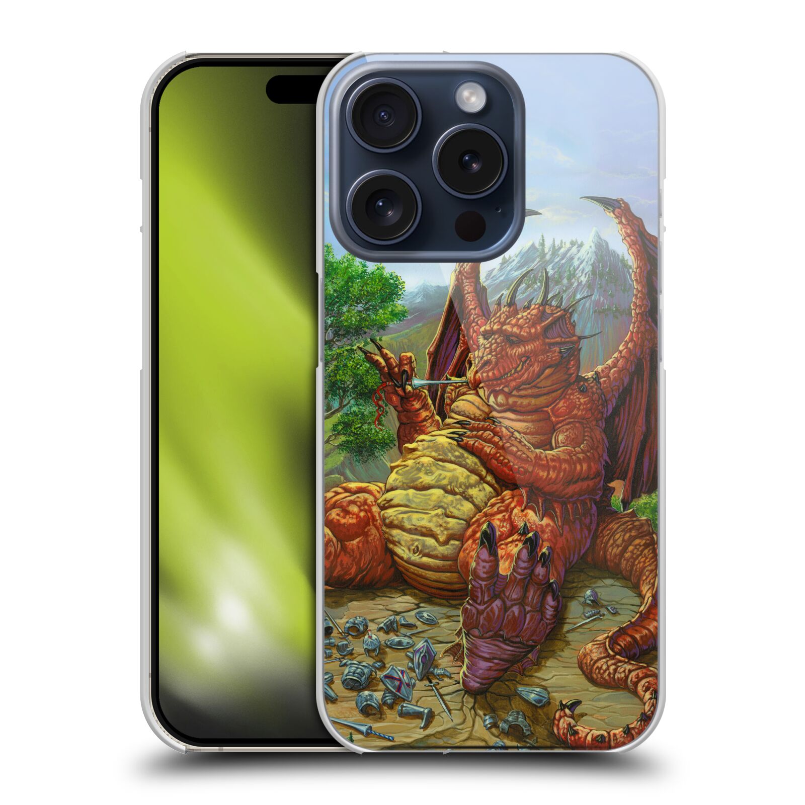 OFFICIAL ED BEARD JR DRAGONS HARD BACK CASE FOR APPLE iPHONE PHONES - Picture 15 of 16