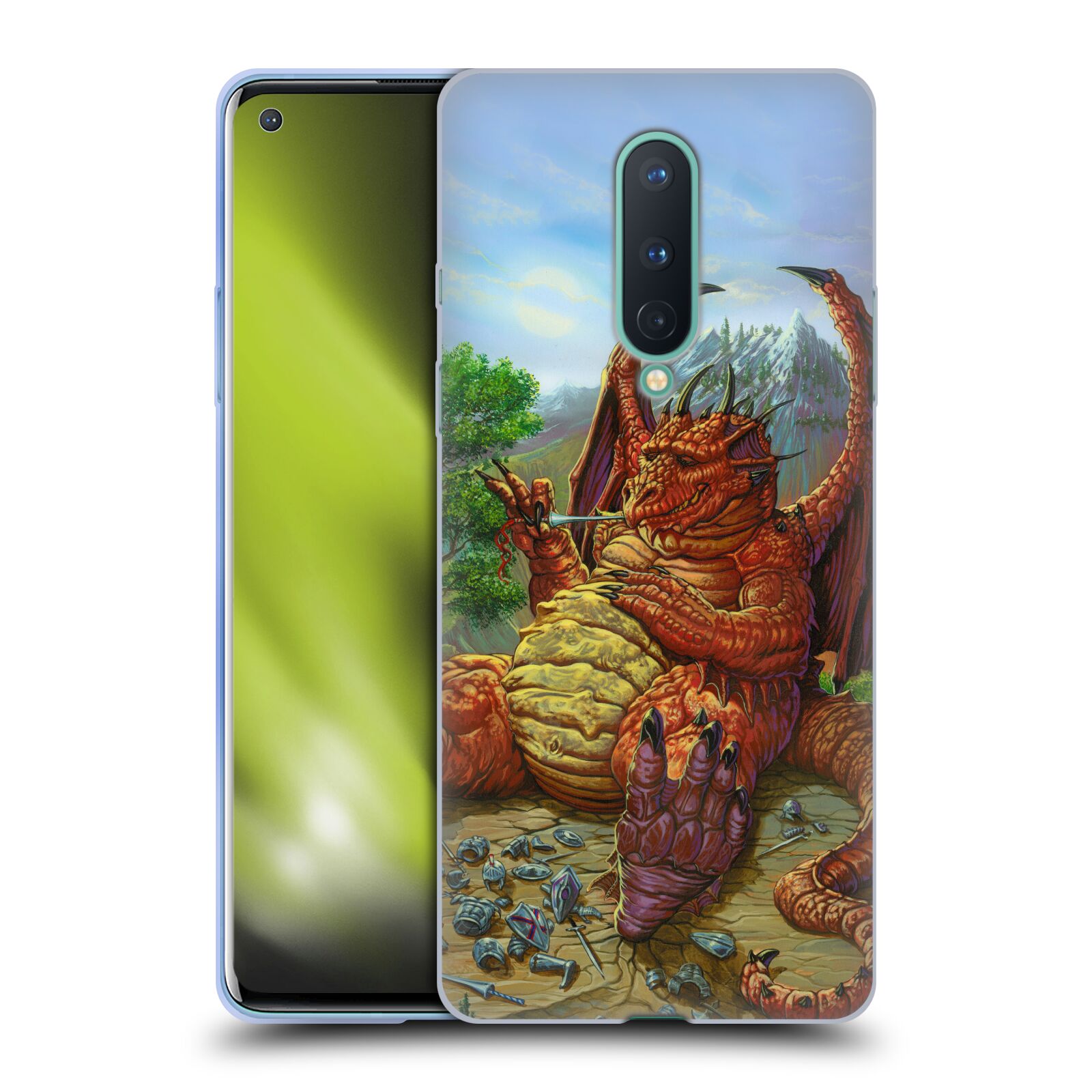 OFFICIAL ED BEARD JR DRAGONS SOFT GEL CASE FOR GOOGLE ONEPLUS PHONE - Picture 15 of 21