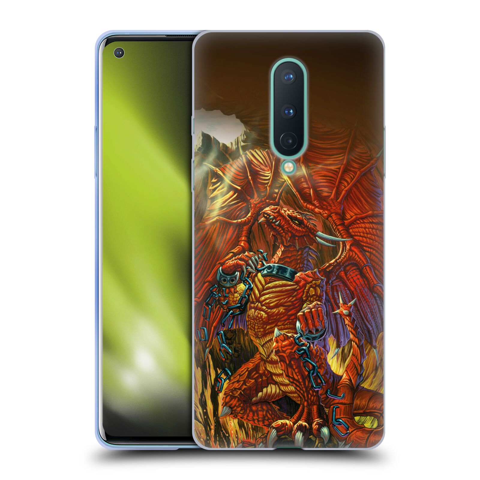 OFFICIAL ED BEARD JR DRAGONS SOFT GEL CASE FOR GOOGLE ONEPLUS PHONE - Picture 20 of 21