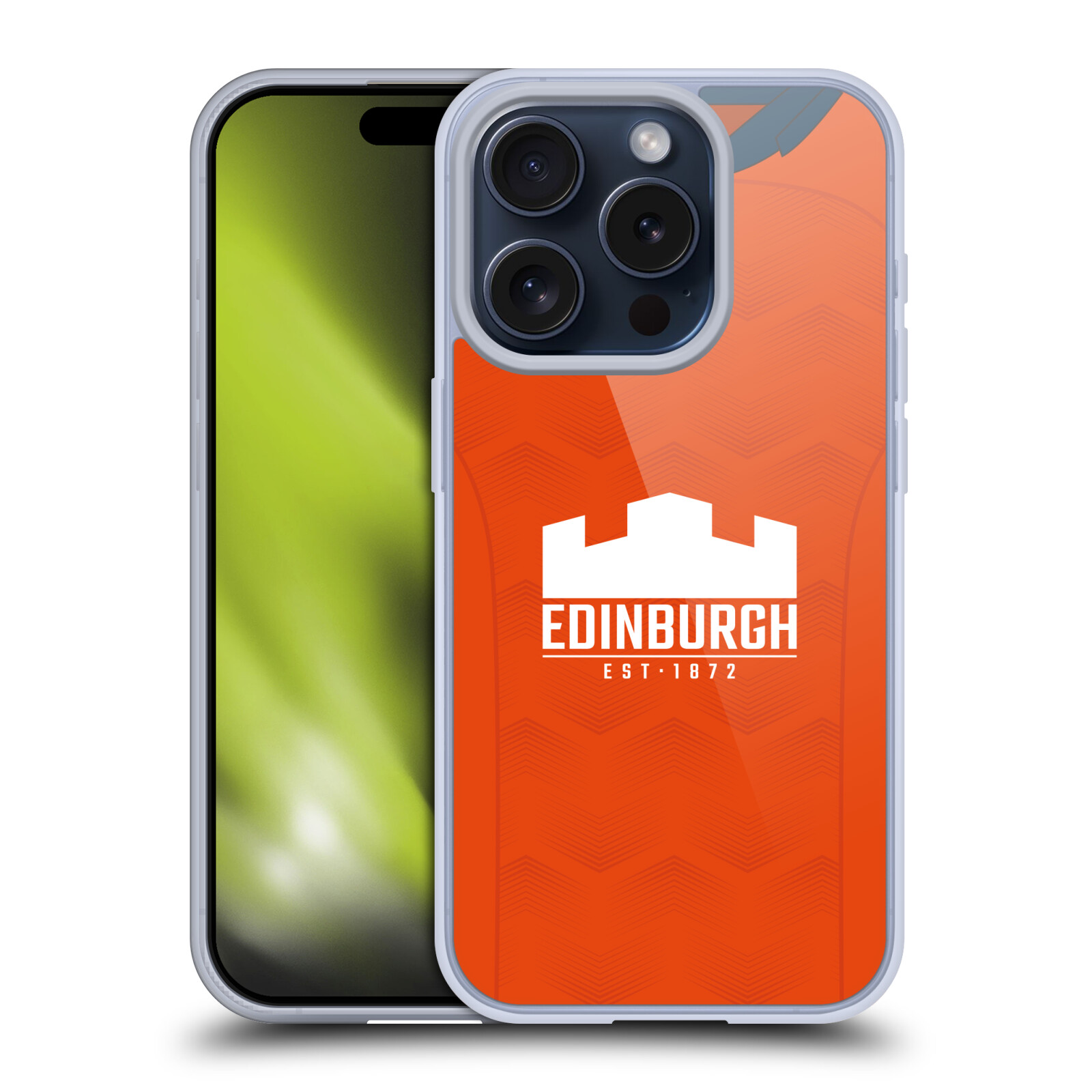 OFFICIAL EDINBURGH RUGBY 2021/22 CREST KIT SOFT GEL CASE FOR APPLE iPHONE PHONES - 第 8/9 張圖片