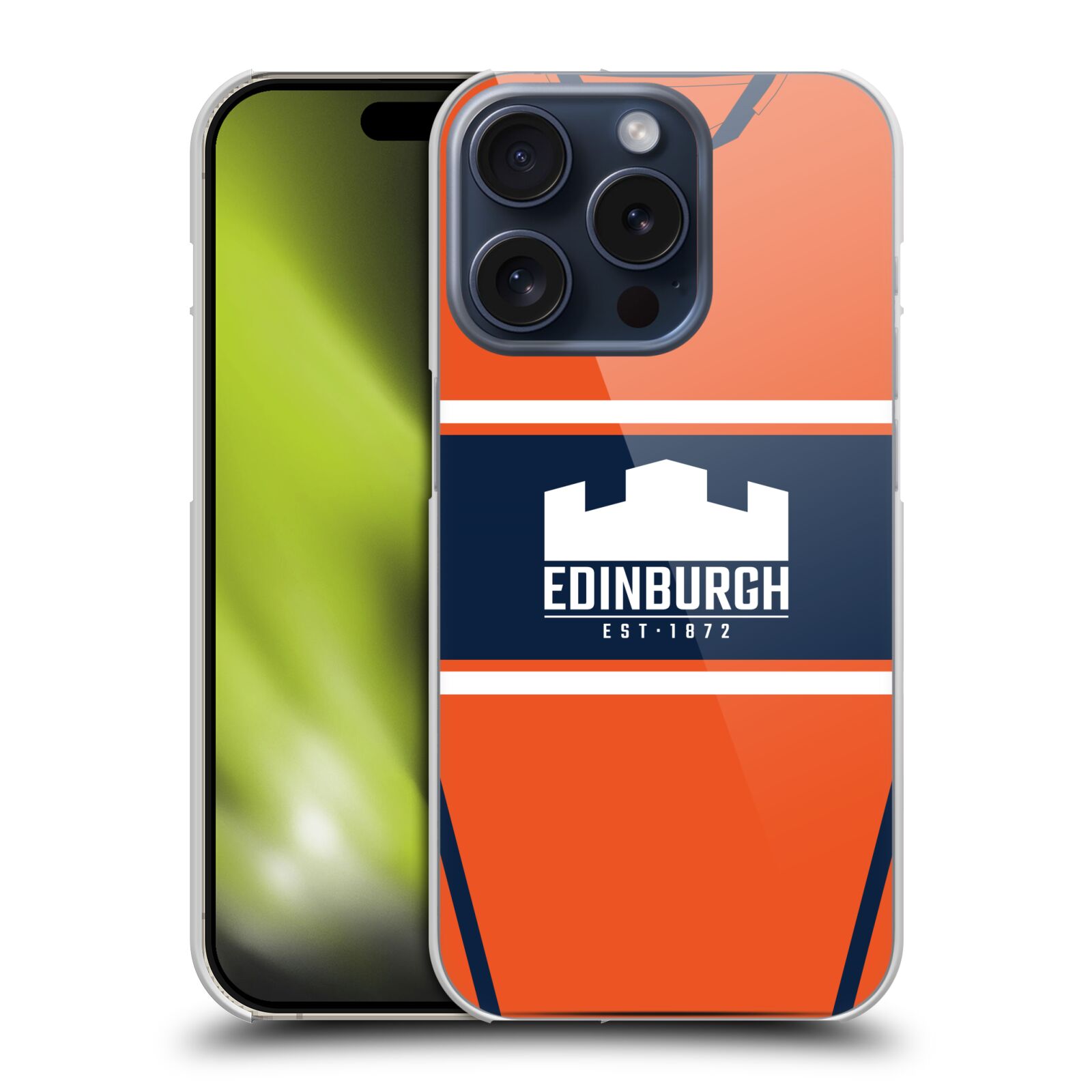 OFFICIAL EDINBURGH RUGBY 2022/23 CREST KIT BACK CASE FOR APPLE iPHONE PHONES - 第 8/9 張圖片