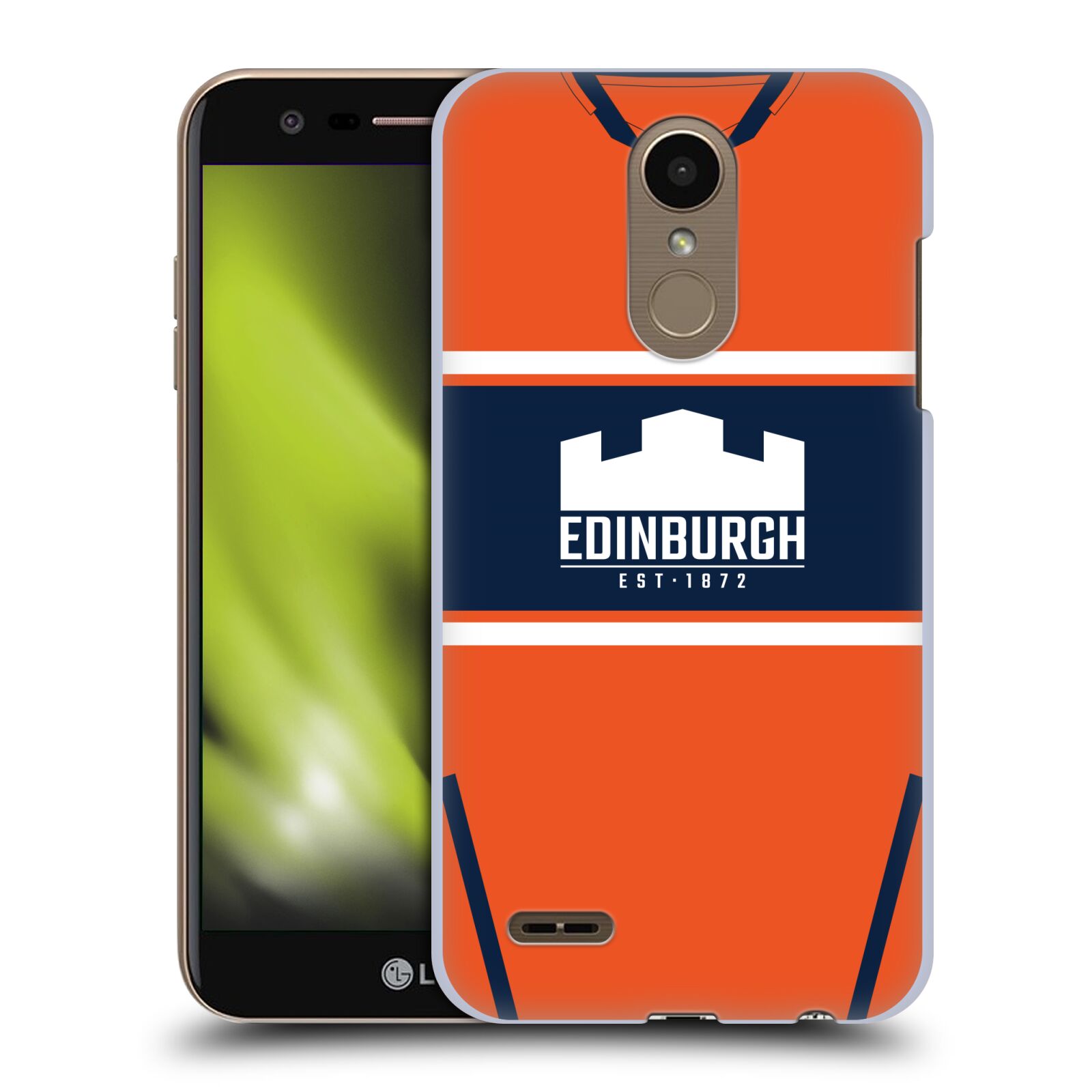 OFFICIAL EDINBURGH RUGBY 2022/23 CREST KIT HARD BACK CASE FOR LG PHONES 1 - 第 8/9 張圖片