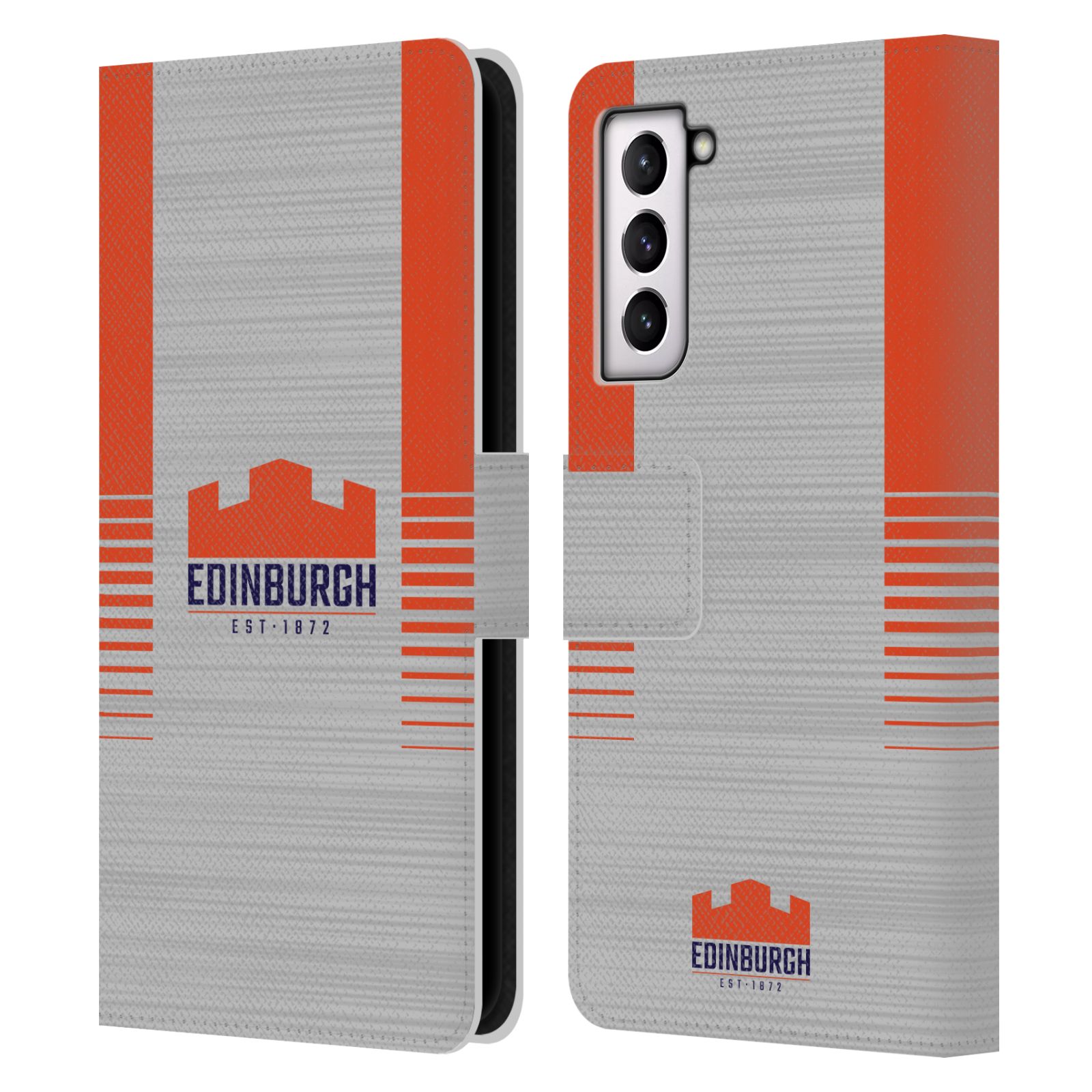 EDINBURGH RUGBY 2023/24 CREST KIT LEATHER BOOK CASE FOR SAMSUNG PHONES 4 - 第 7/8 張圖片