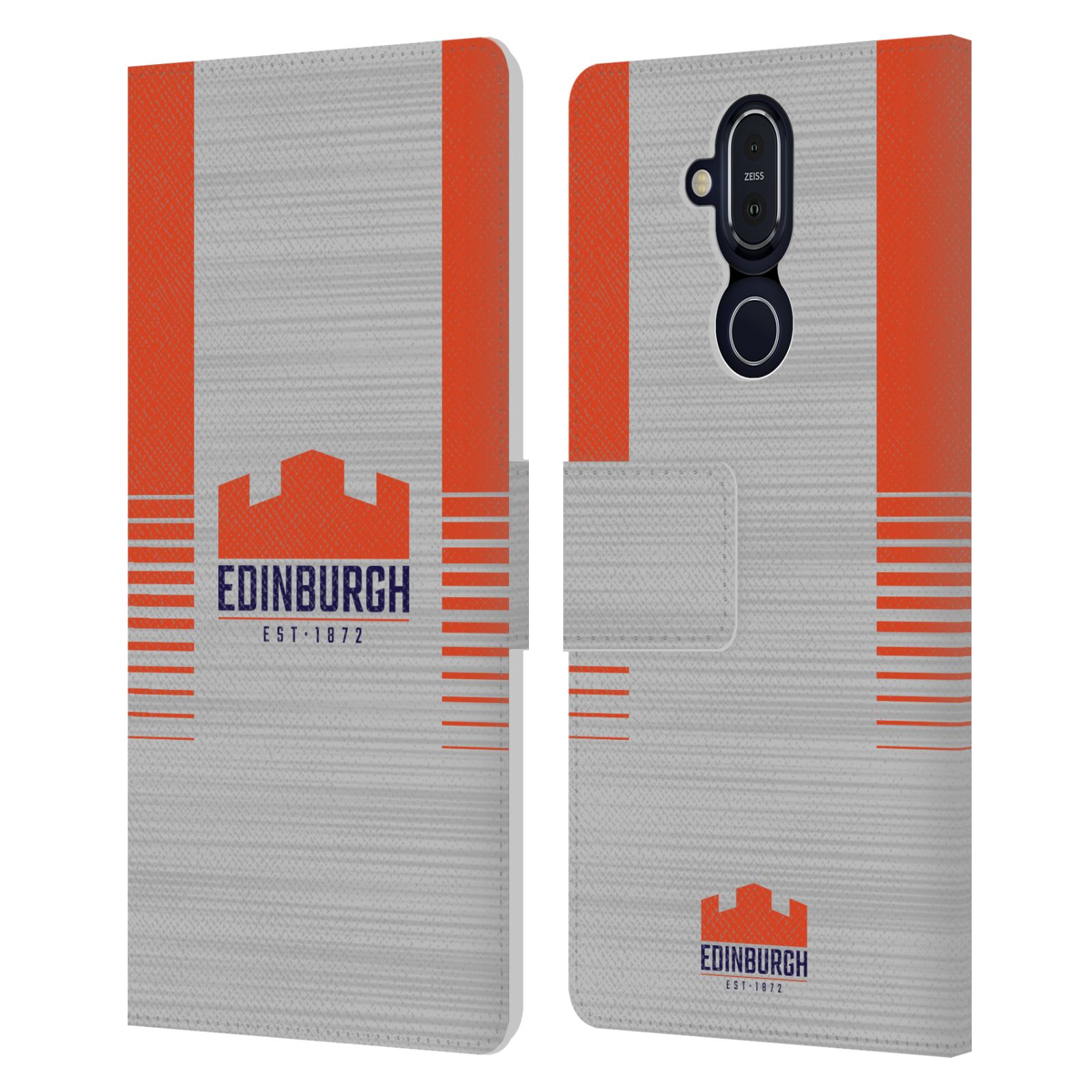 EDIMBURGO RUGBY 2023/24 KIT ESCUDO CUERO LIBRO CARTERA ESTUCHE PARA TELÉFONOS NOKIA - Imagen 7 de 8