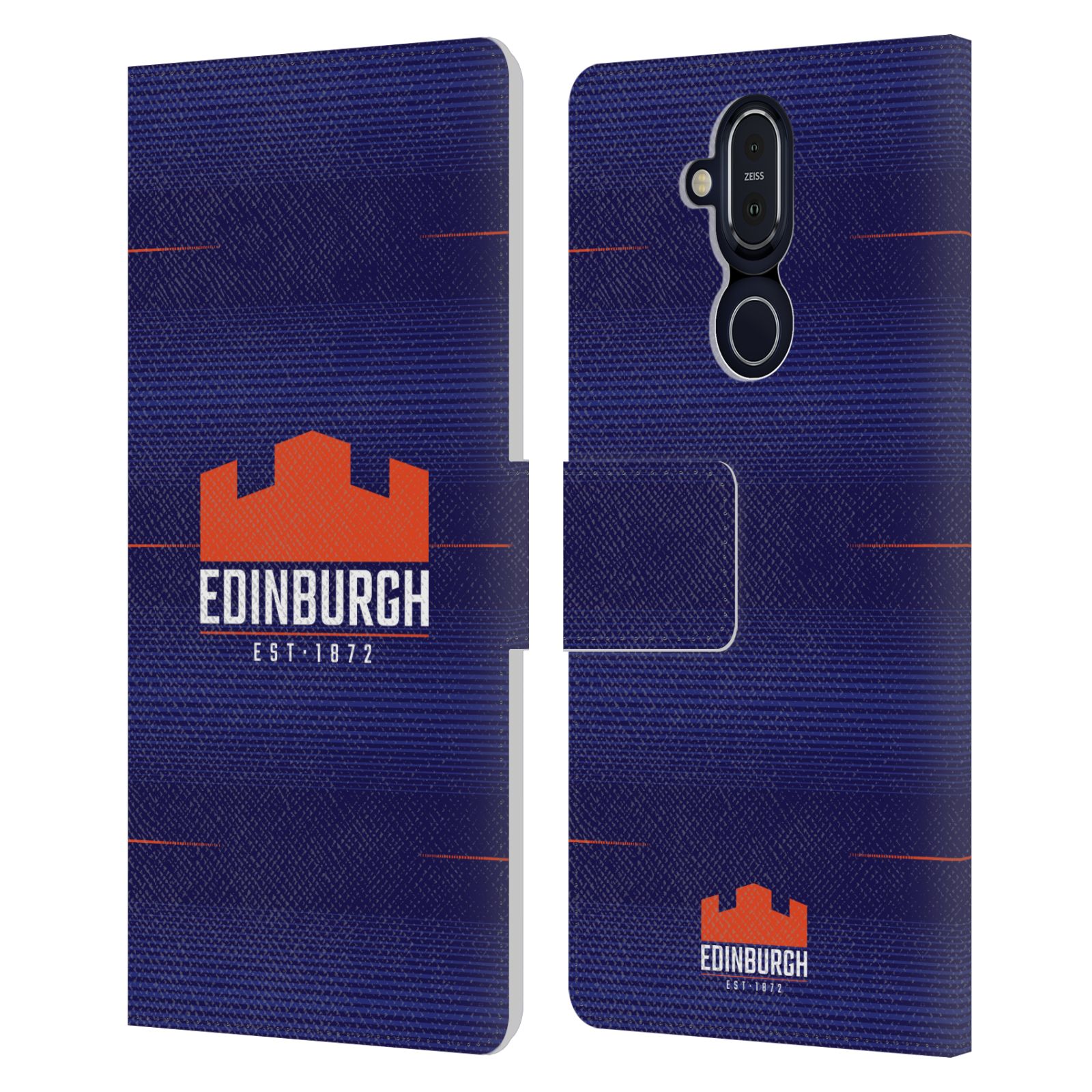EDIMBURGO RUGBY 2023/24 KIT ESCUDO CUERO LIBRO CARTERA ESTUCHE PARA TELÉFONOS NOKIA - Imagen 8 de 8