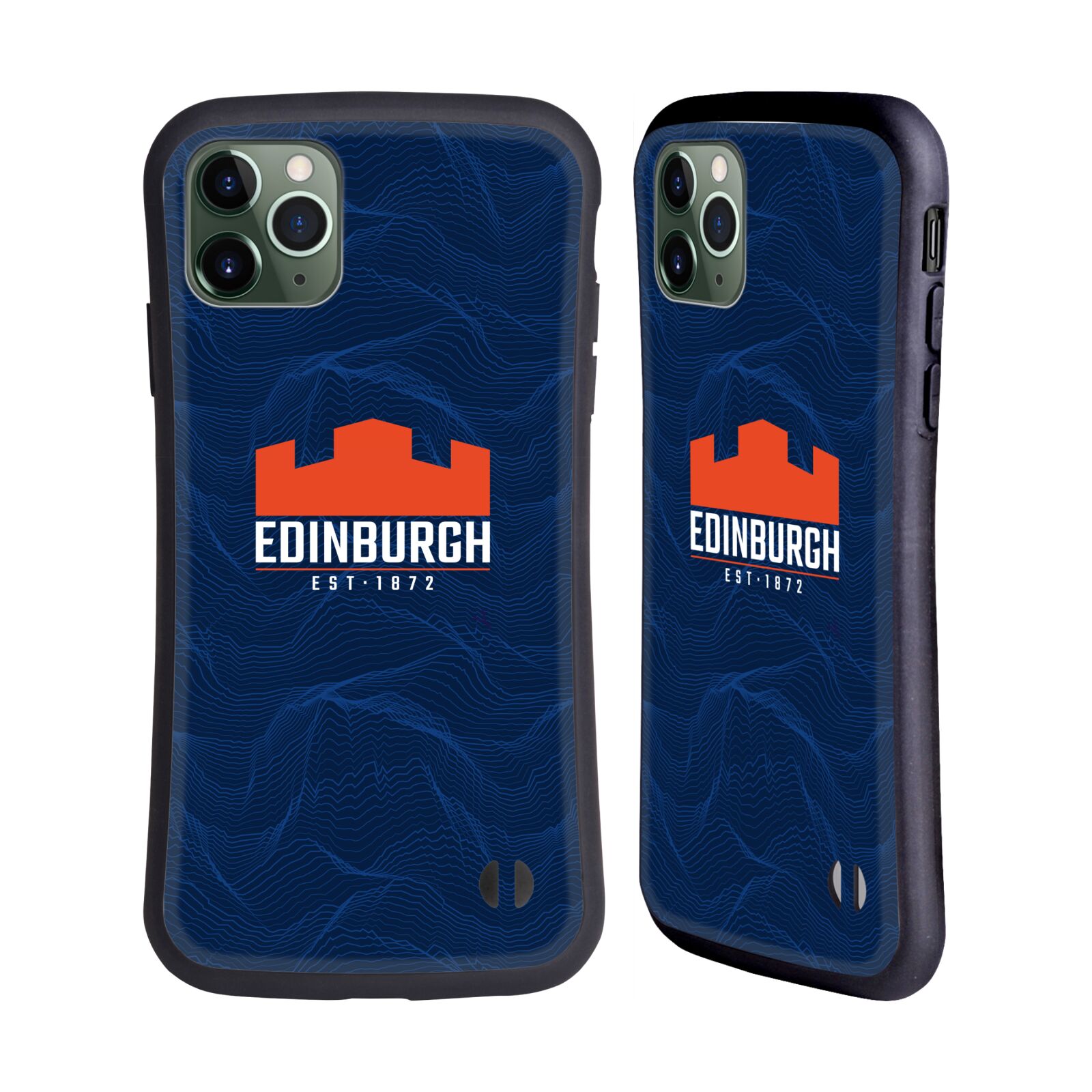 OFFICIAL EDINBURGH RUGBY 2024/25 CREST KIT HYBRID CASE FOR APPLE iPHONES PHONES - 第 9/10 張圖片
