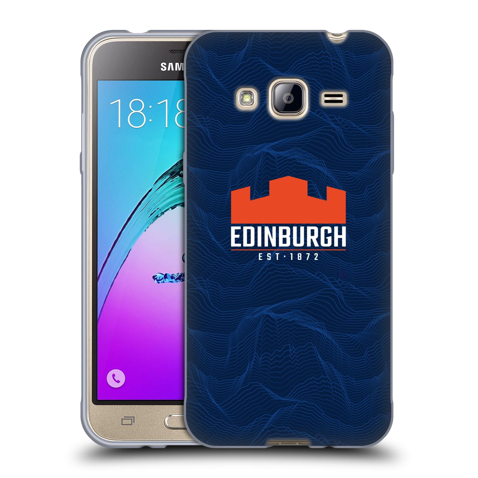OFFICIAL EDINBURGH RUGBY 2024/25 CREST KIT SOFT GEL CASE FOR SAMSUNG PHONES 3 - 第 9/10 張圖片
