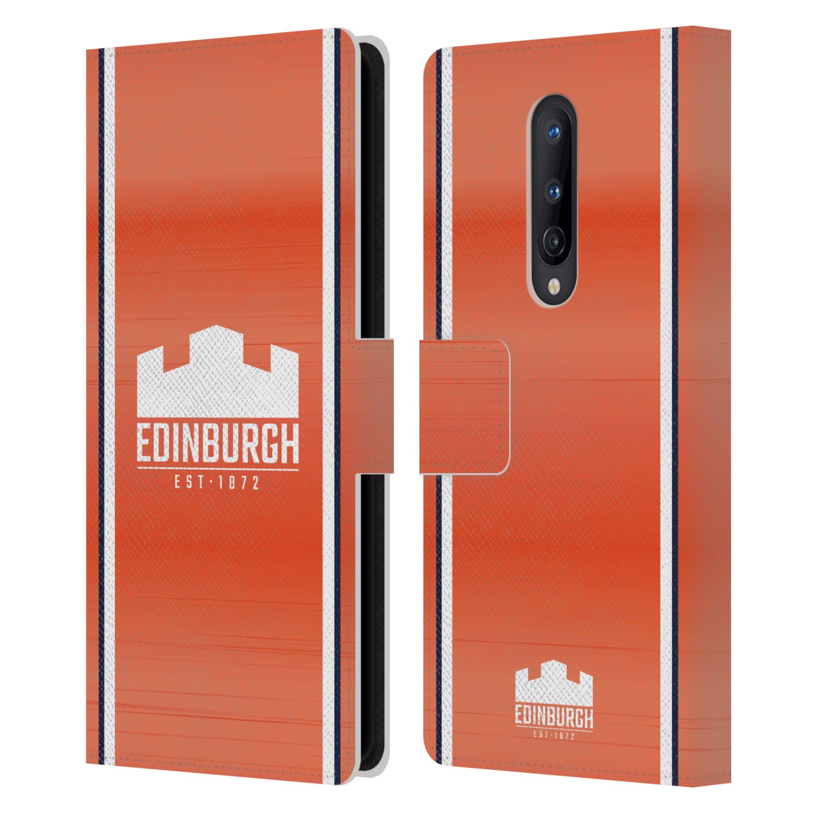 OFFICIAL EDINBURGH RUGBY 2024/25 CREST KIT LEATHER BOOK CASE FOR ONEPLUS PHONES - Picture 7 of 9