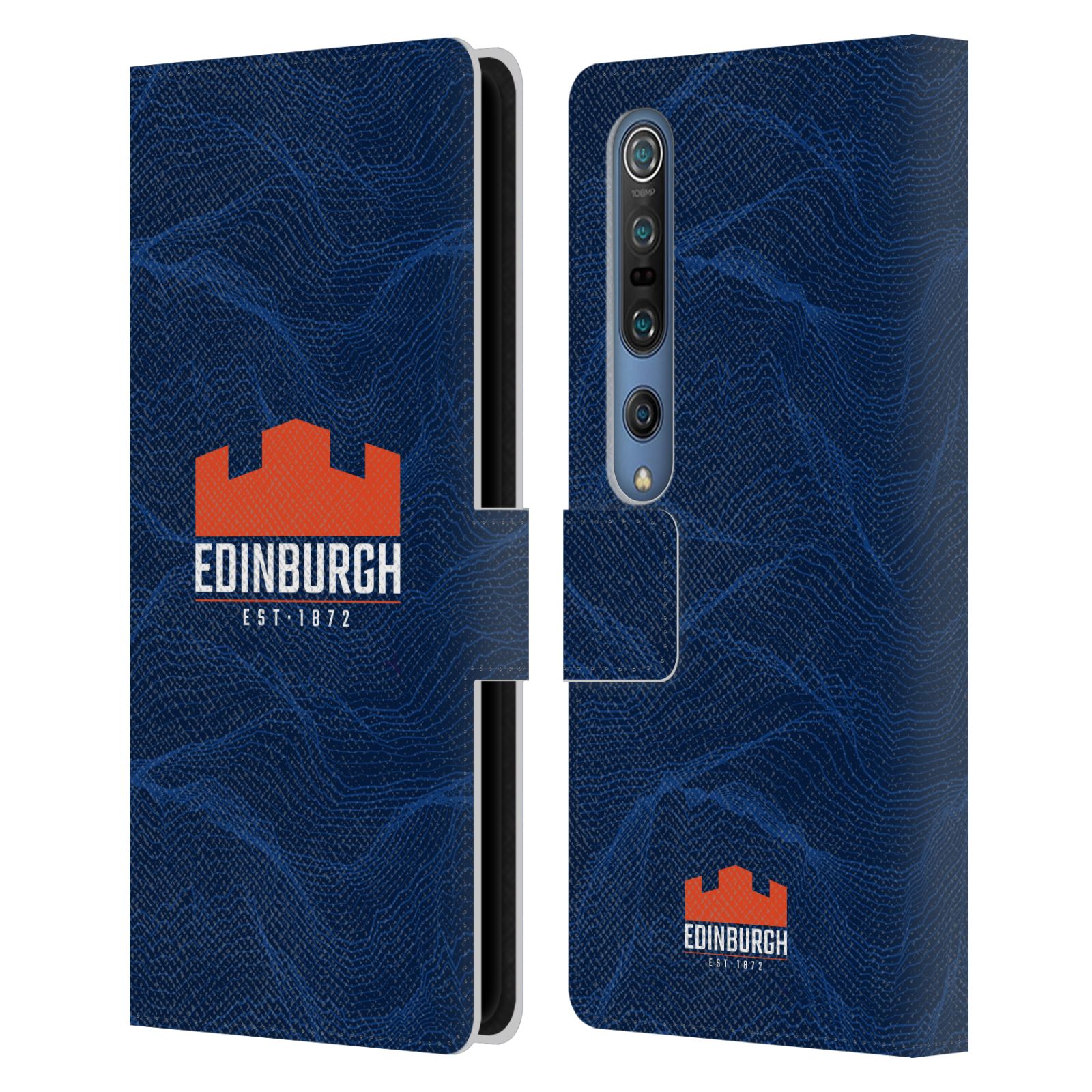 OFFICIAL EDINBURGH RUGBY 2024/25 CREST KIT LEATHER BOOK CASE FOR XIAOMI PHONES - Picture 8 of 9