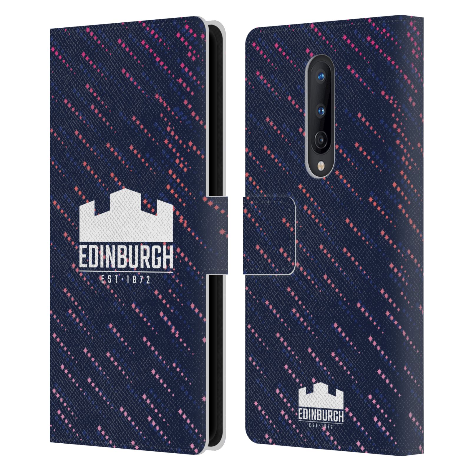 OFFICIAL EDINBURGH RUGBY 2024/25 CREST KIT LEATHER BOOK CASE FOR ONEPLUS PHONES - Picture 9 of 9