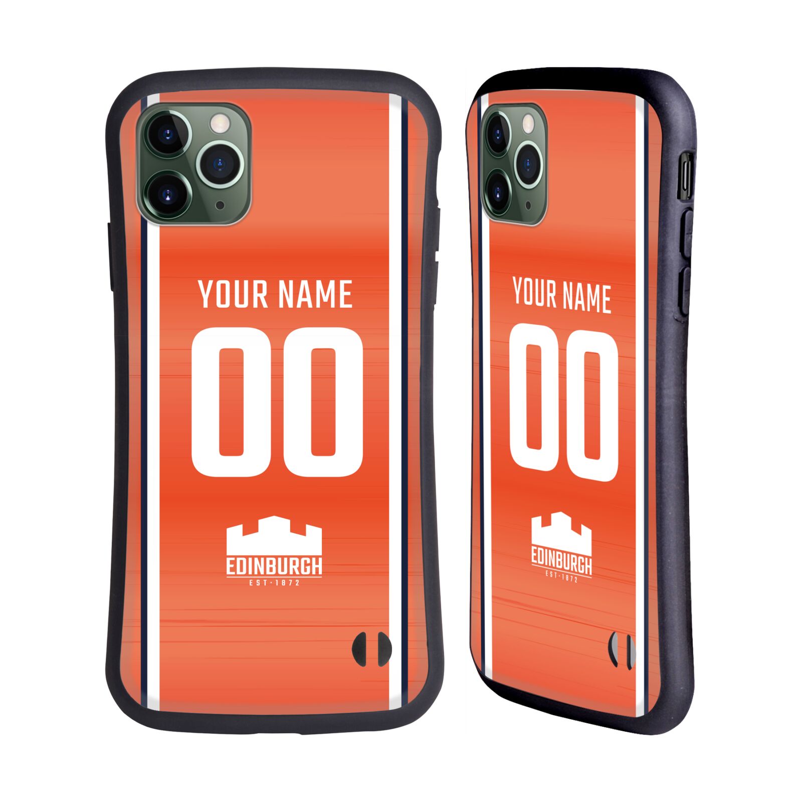 CUSTOM EDINBURGH RUGBY 2024/25 KIT HYBRID CASE FOR APPLE iPHONES PHONES - 第 8/9 張圖片