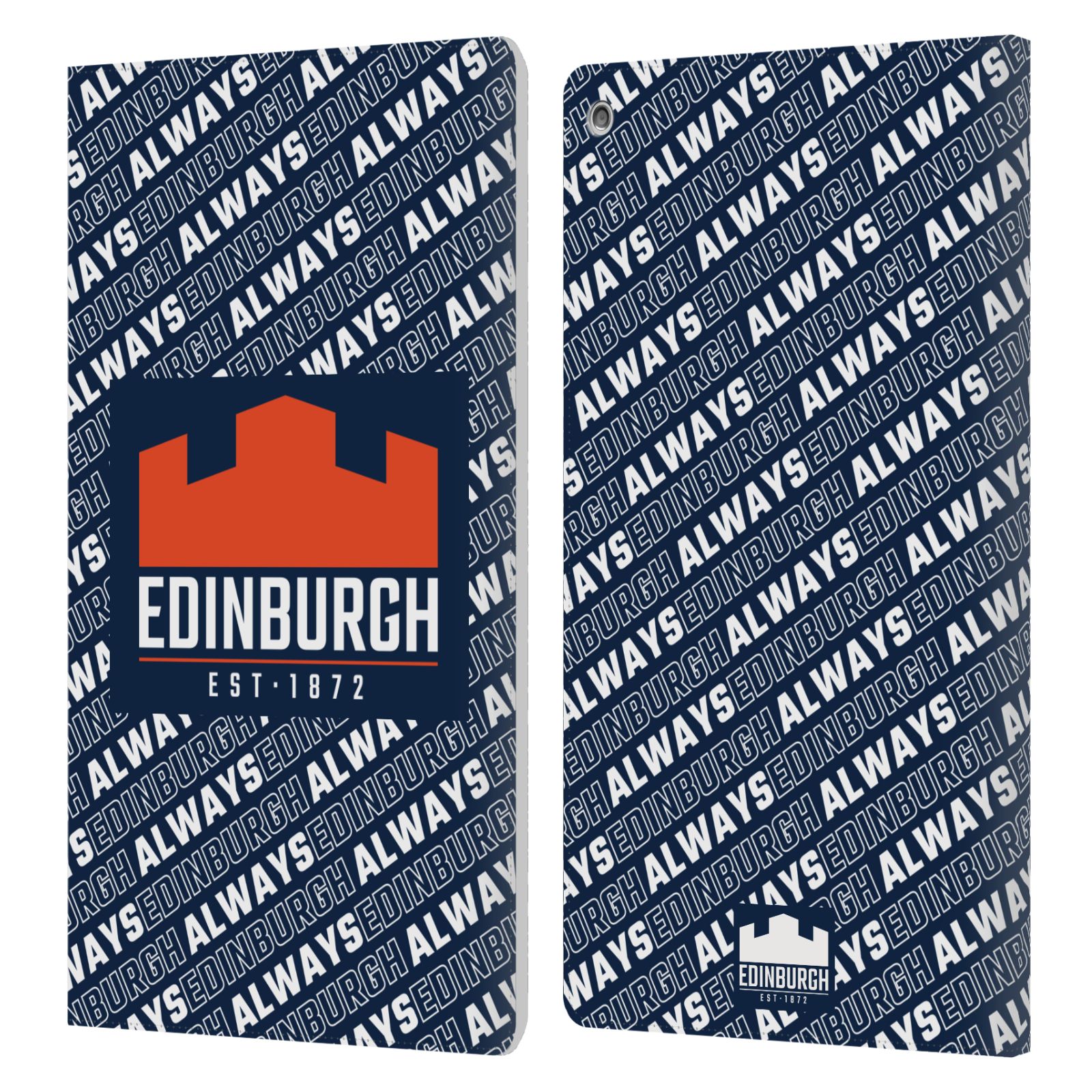 OFFICIAL EDINBURGH RUGBY GRAPHICS LEATHER BOOK WALLET CASE COVER FOR AMAZON FIRE - Picture 9 of 14
