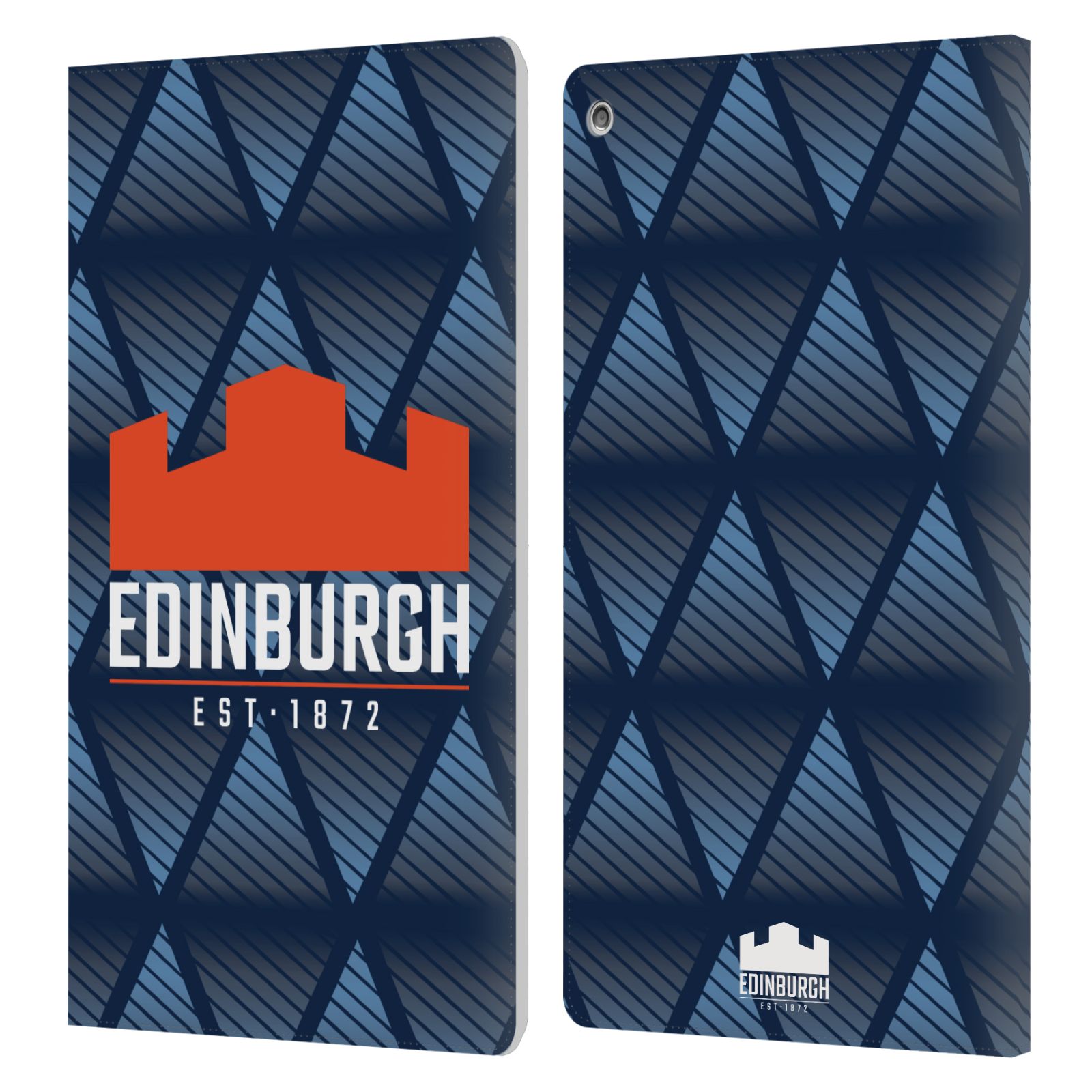 OFFICIAL EDINBURGH RUGBY GRAPHICS LEATHER BOOK WALLET CASE COVER FOR AMAZON FIRE - Picture 11 of 14