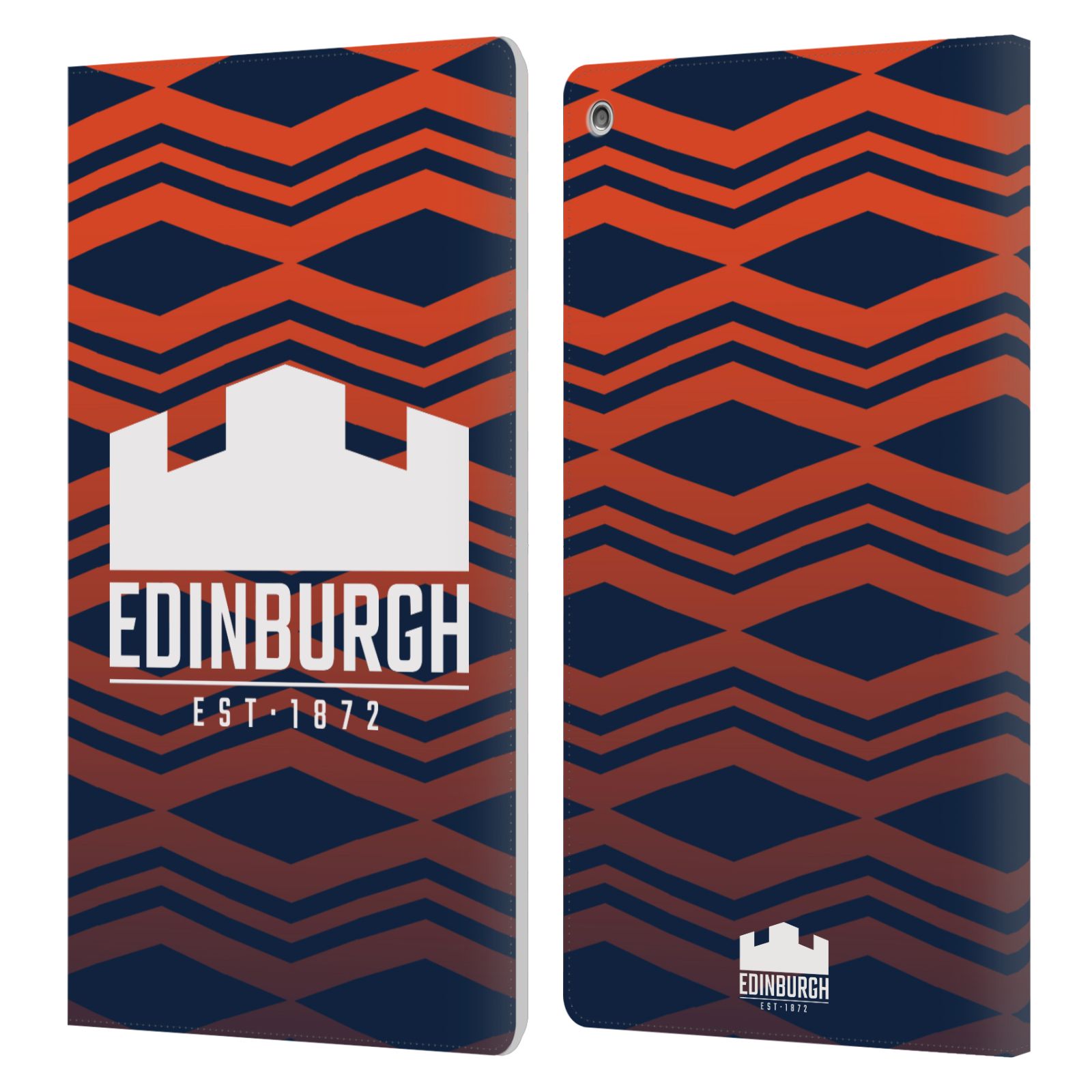 OFFICIAL EDINBURGH RUGBY GRAPHICS LEATHER BOOK WALLET CASE COVER FOR AMAZON FIRE - Picture 12 of 14