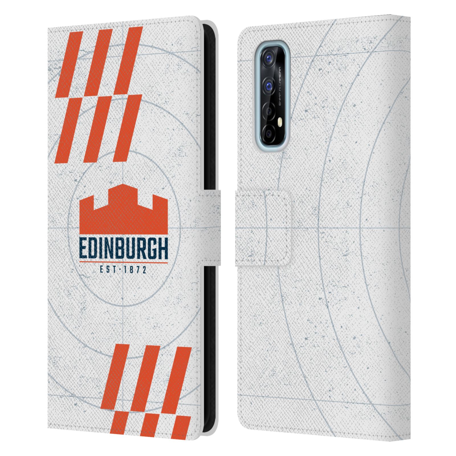 OFFICIAL EDINBURGH RUGBY LOGO ART LEATHER BOOK WALLET CASE FOR REALME PHONES - Picture 12 of 12