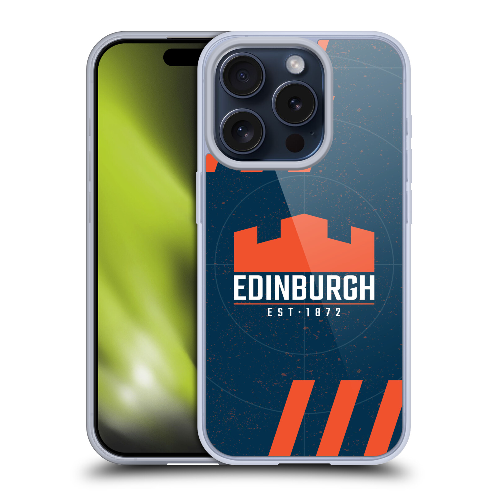 OFFICIEL EDINBURGH RUGBY ART LOGO ÉTUI COQUE EN GEL POUR APPLE iPHONE TÉLÉPHONES - Photo 9 sur 13