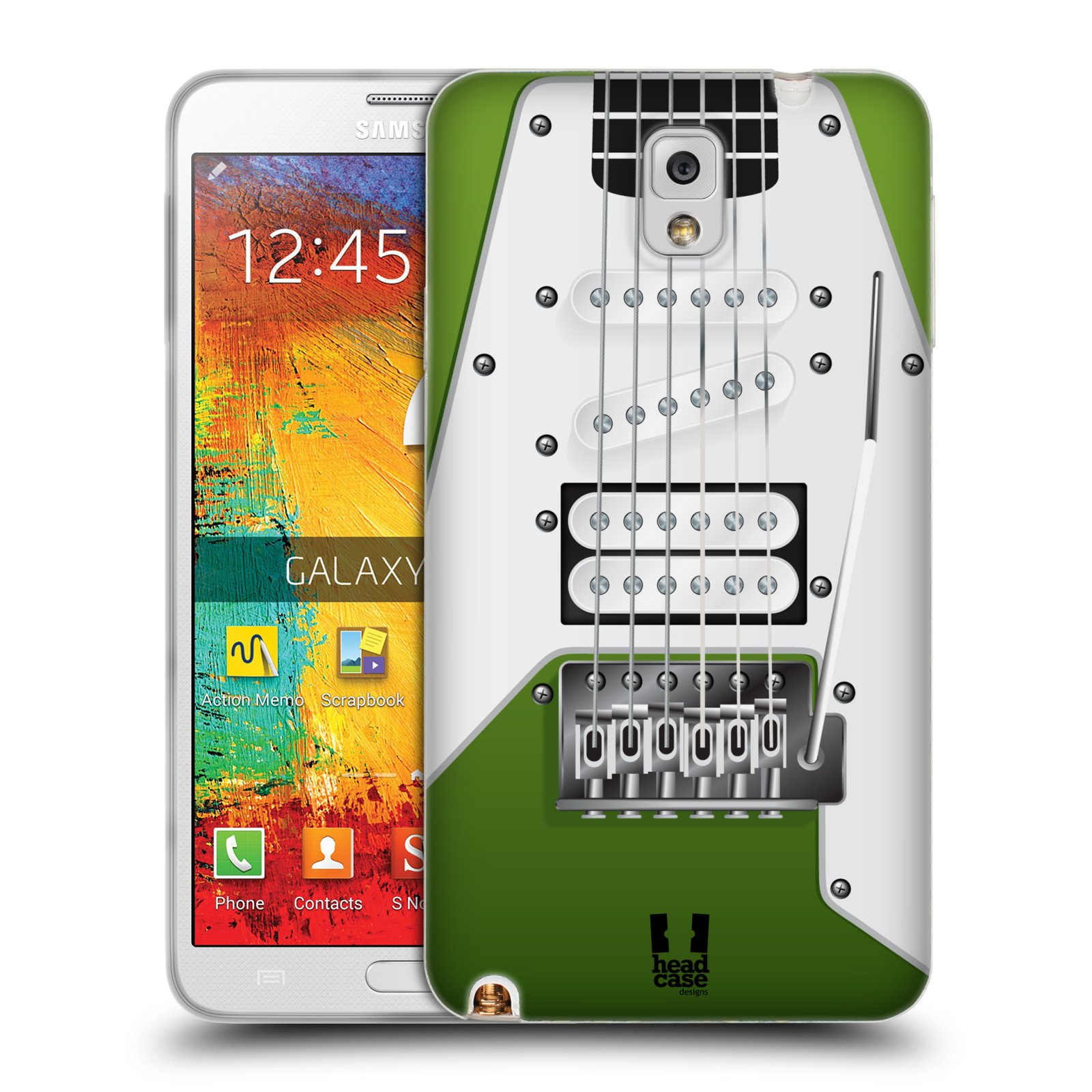 FUNDA HEAD CASE DESIGNS CON DIBUJO DE GUITARRA ELÉCTRICA DE GEL SUAVE PARA TELÉFONOS SAMSUNG 2 - Imagen 10 de 12