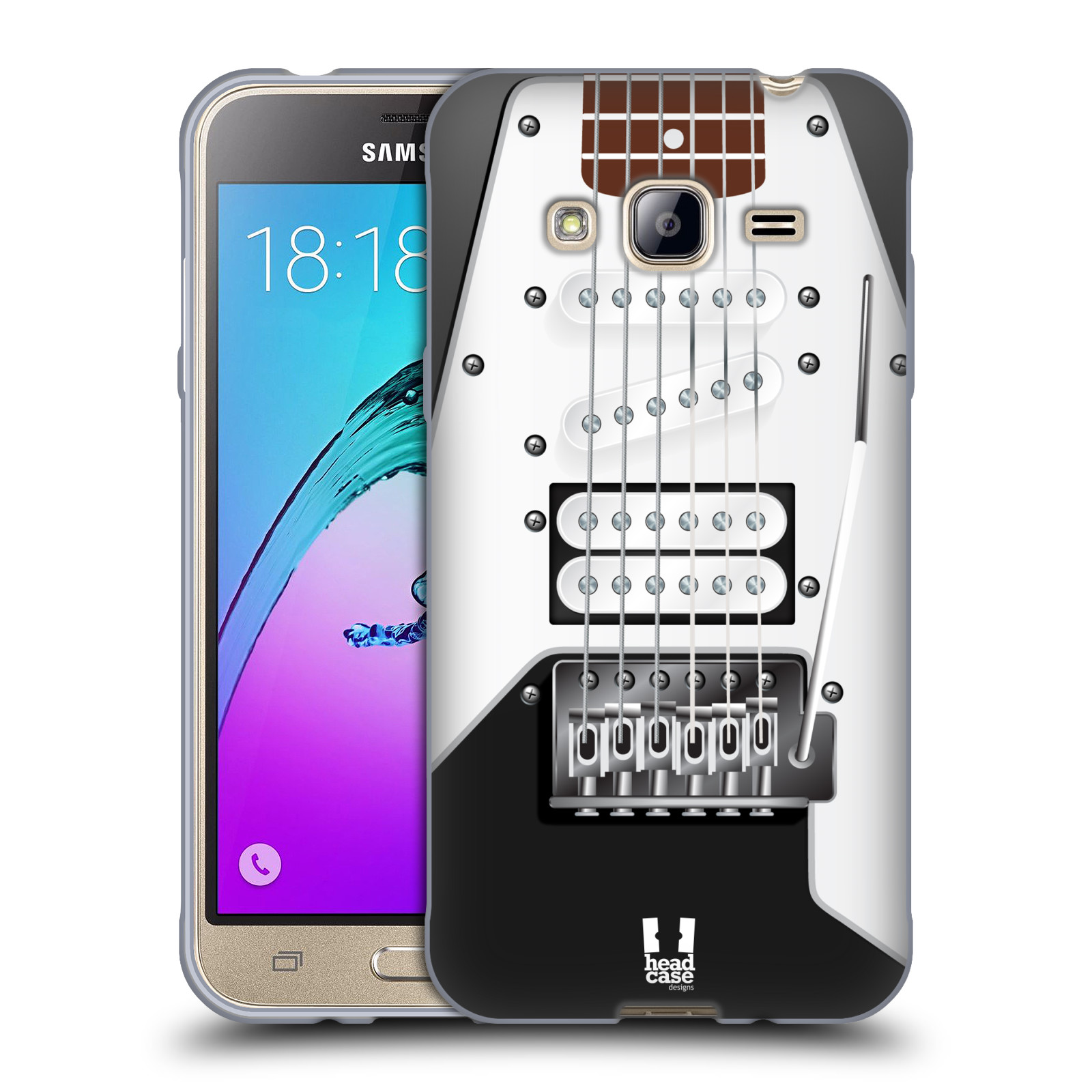 HEAD CASE DESIGNS ELECTRIC GUITAR SOFT GEL CASE FOR SAMSUNG PHONES 3 - Picture 8 of 12