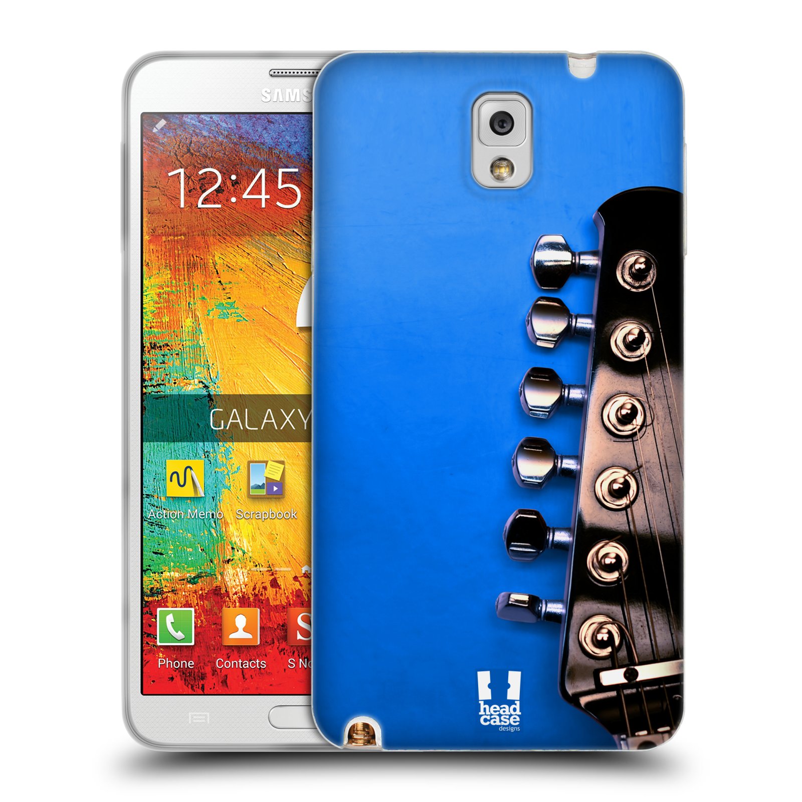 FUNDA HEAD CASE DESIGNS CON DIBUJO DE GUITARRA ELÉCTRICA DE GEL SUAVE PARA TELÉFONOS SAMSUNG 2 - Imagen 9 de 12