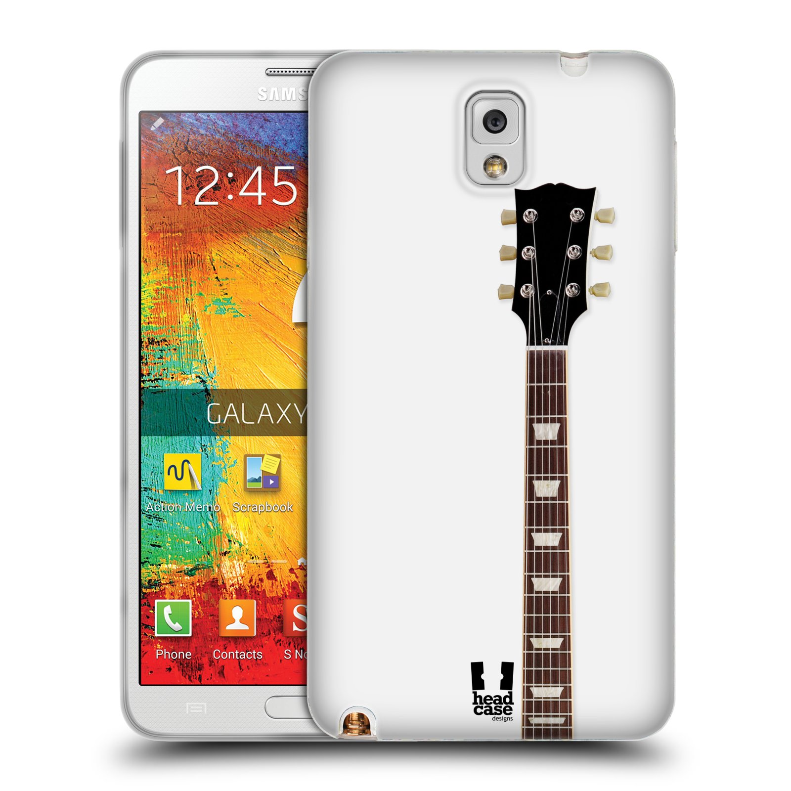 FUNDA HEAD CASE DESIGNS CON DIBUJO DE GUITARRA ELÉCTRICA DE GEL SUAVE PARA TELÉFONOS SAMSUNG 2 - Imagen 12 de 12