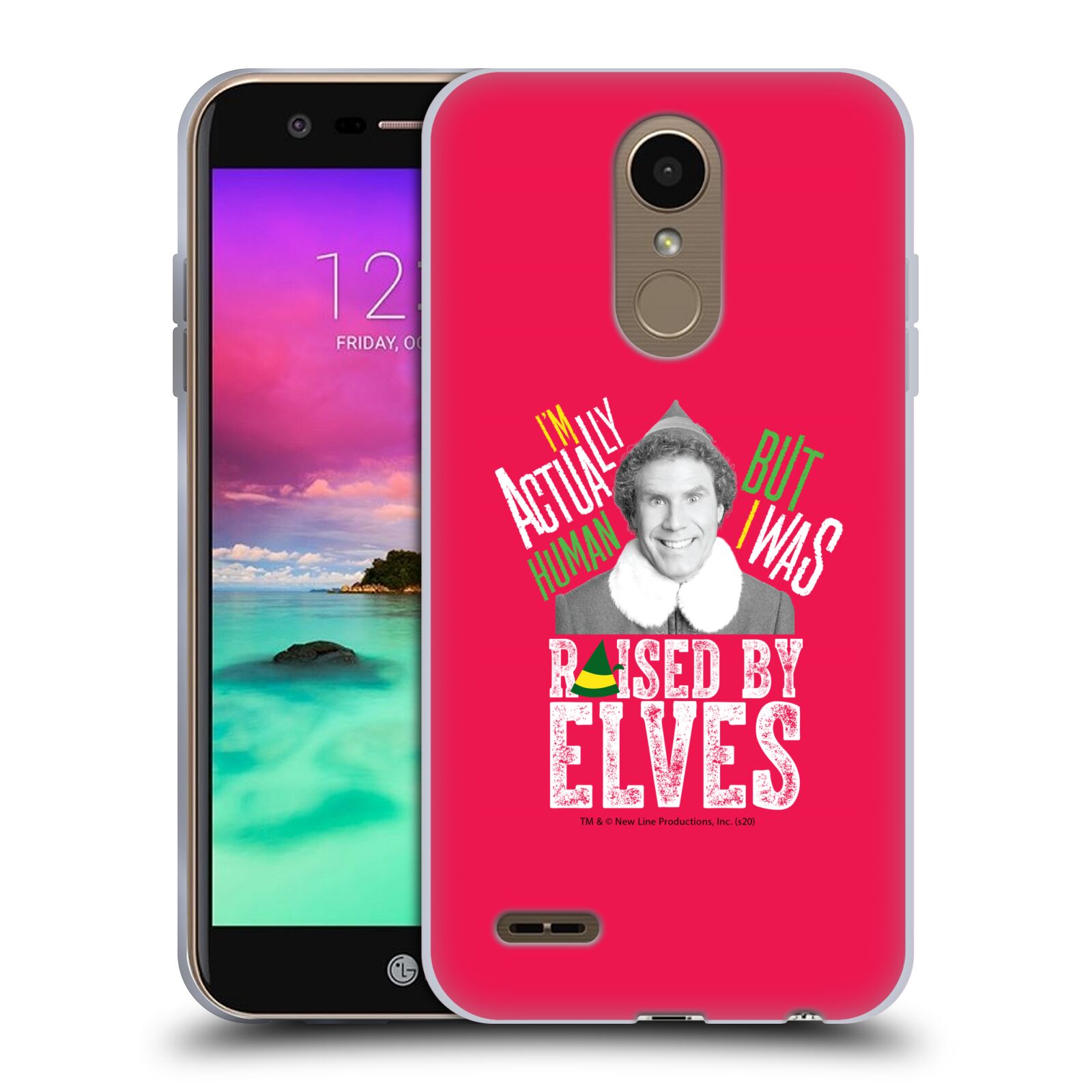 OFFICIAL ELF MOVIE GRAPHICS 1 SOFT GEL CASE FOR LG PHONES 2 - Picture 7 of 7