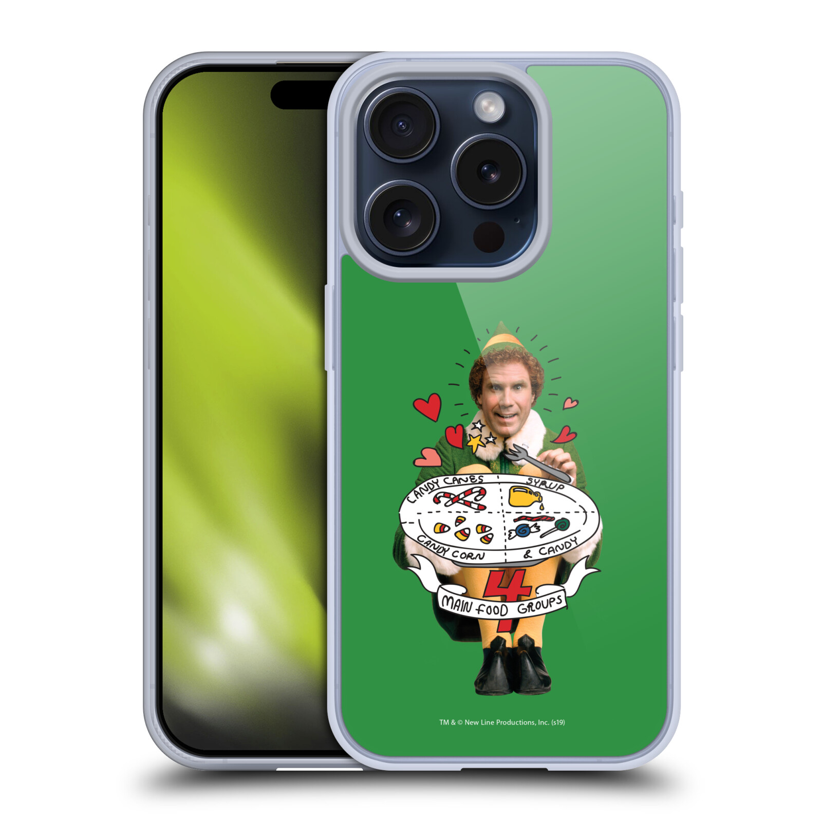 OFFICIAL ELF MOVIE GRAPHICS 2 SOFT GEL CASE FOR APPLE iPHONE PHONES - Picture 10 of 15