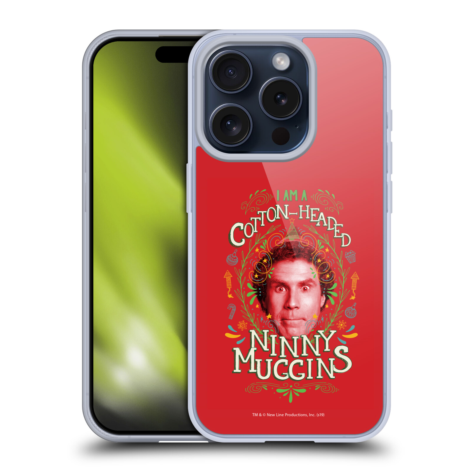 OFFICIAL ELF MOVIE GRAPHICS 2 SOFT GEL CASE FOR APPLE iPHONE PHONES - Picture 13 of 15