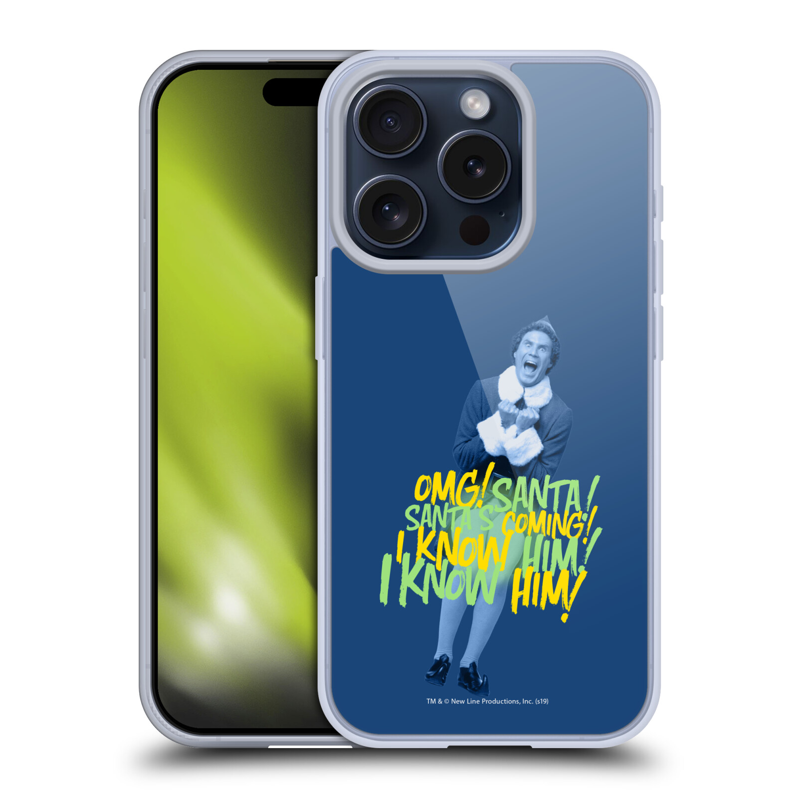 OFFICIAL ELF MOVIE GRAPHICS 2 SOFT GEL CASE FOR APPLE iPHONE PHONES - Picture 14 of 15